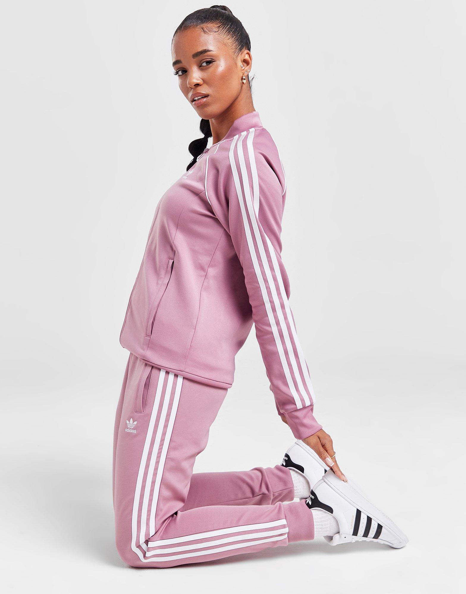 Pink adidas Originals SST Cuffed Track Pants