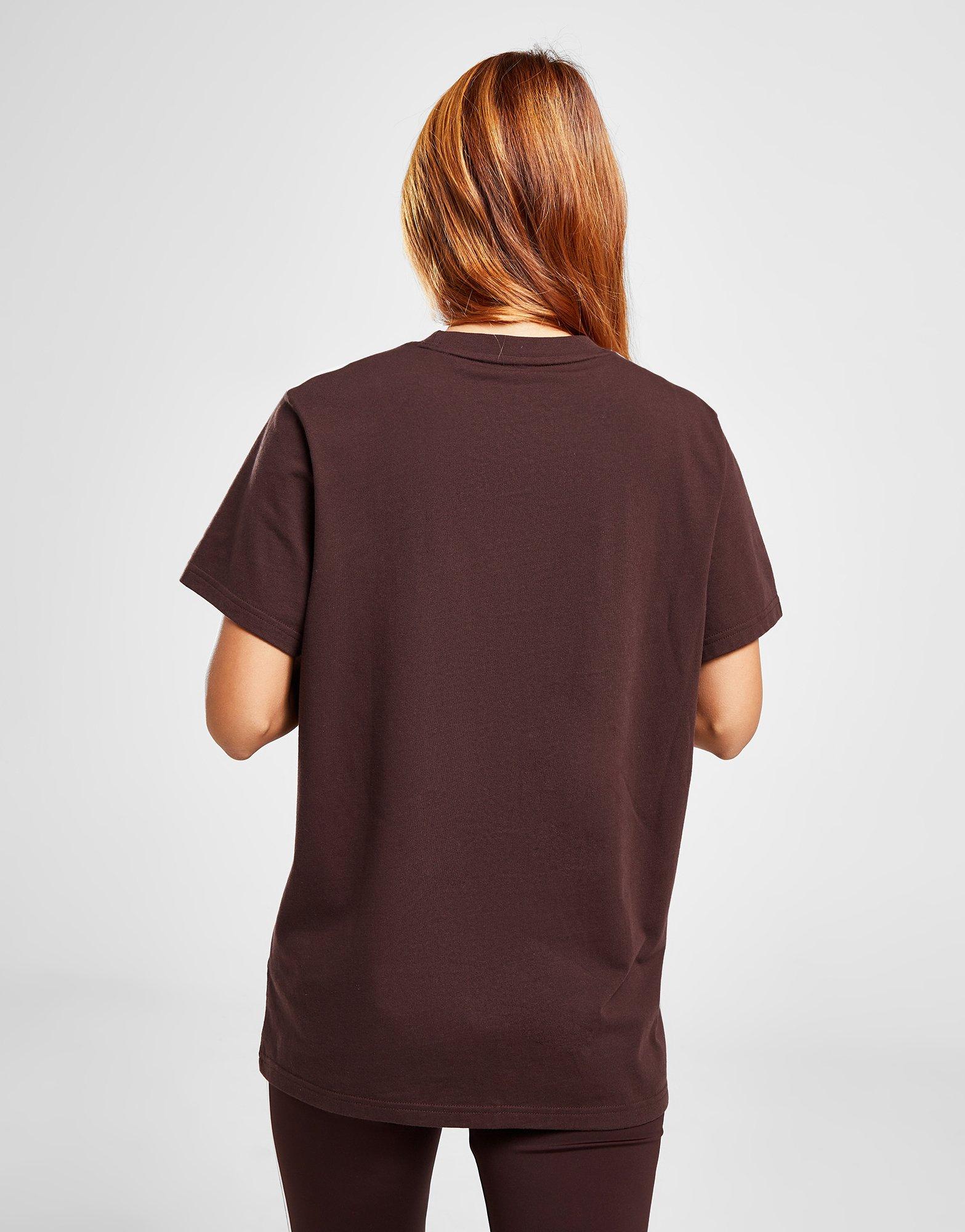 adidas Originals LOOSE TEE - Basic T-shirt - dark brown 