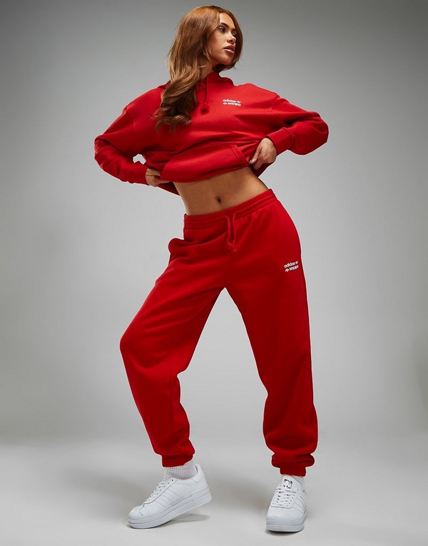 adidas Originals Jogging Linear Femme Rouge- JD Sports France