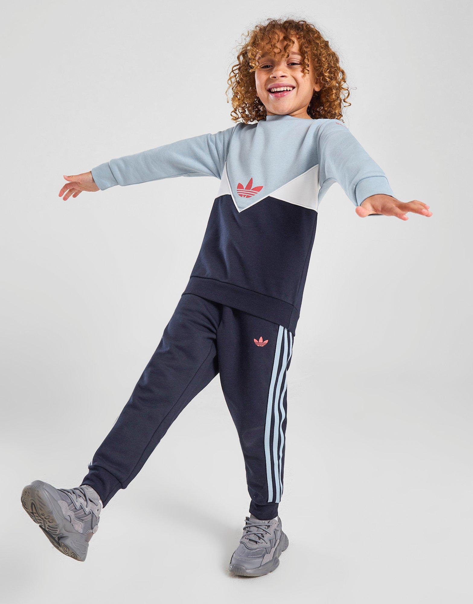 Blue adidas Originals Colorado Crew Tracksuit Children