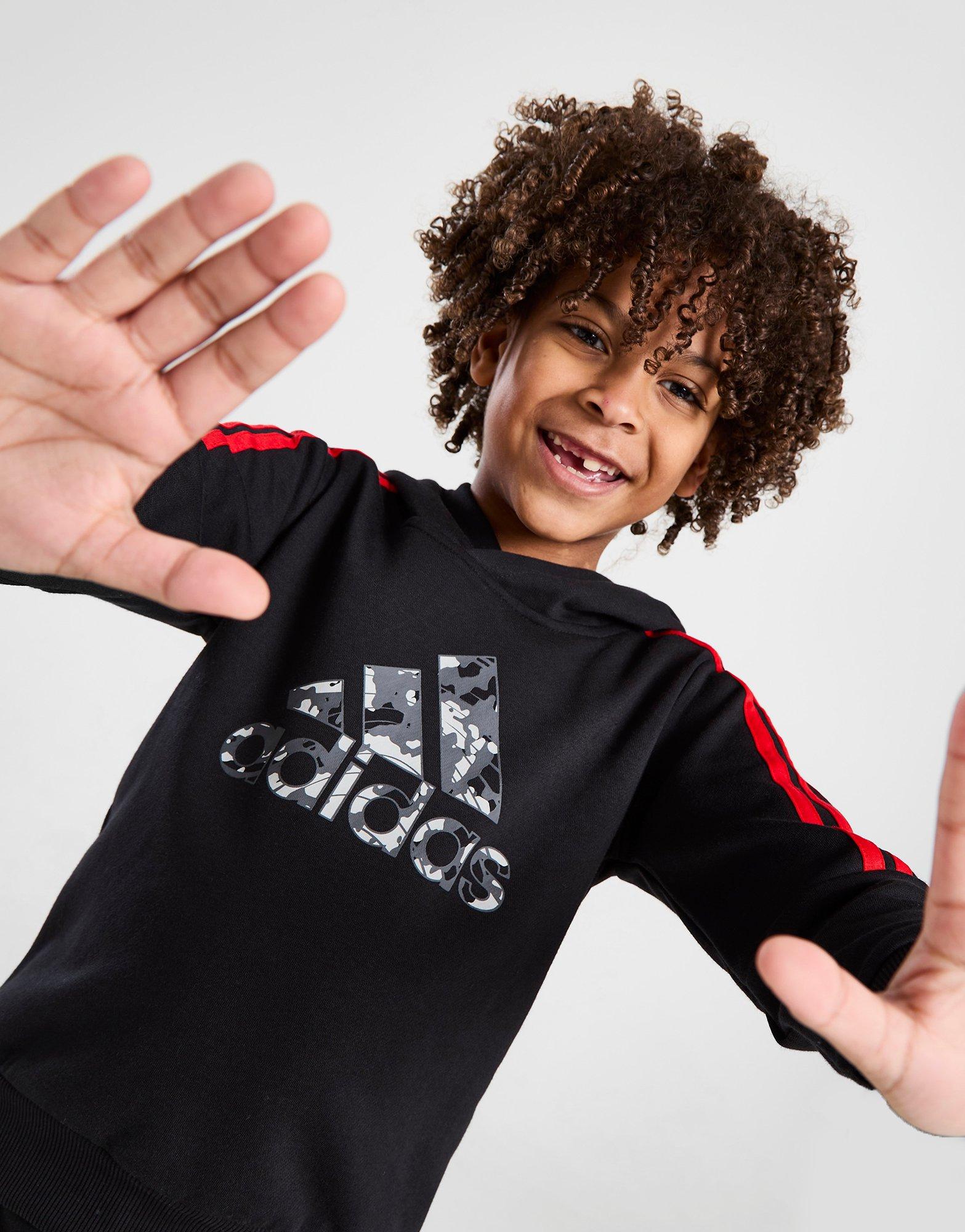 adidas Badge of Sport Graphic Trainingsanzug Kleinkinder