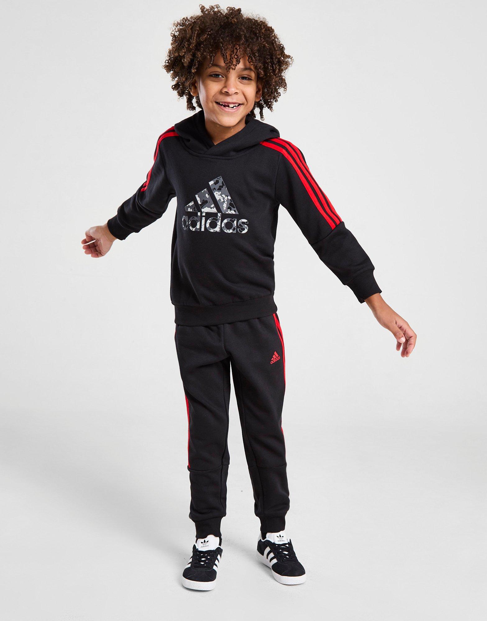 adidas Badge of Sport Graphic Trainingsanzug Kleinkinder