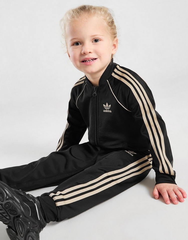 Black adidas Originals SST Tracksuit Infant | JD Sports UK