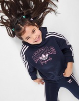 adidas Originals Girls' Collegiate Overhead Tracksuit Children