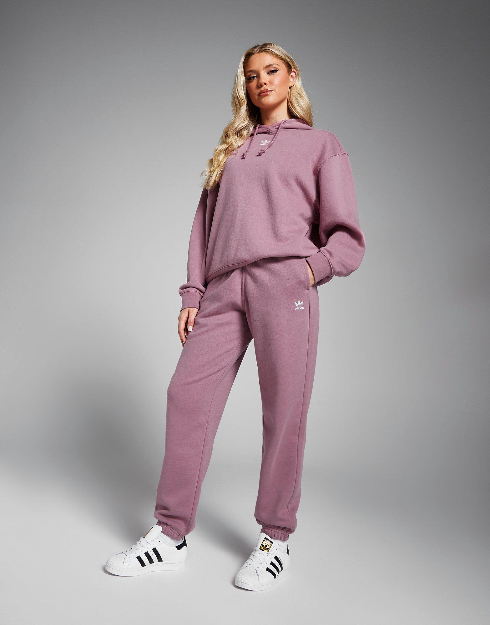 Jogging adidas femme gris rose online