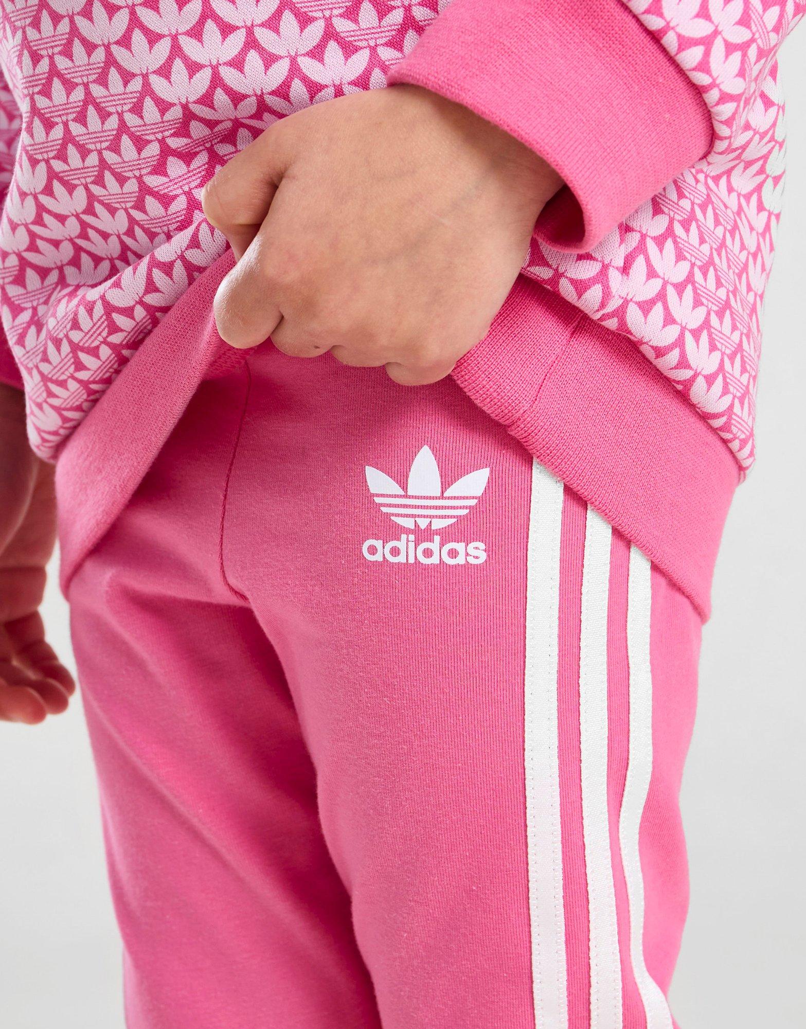 Ensemble Adidas Enfant Sweat et legging FL TS Rose