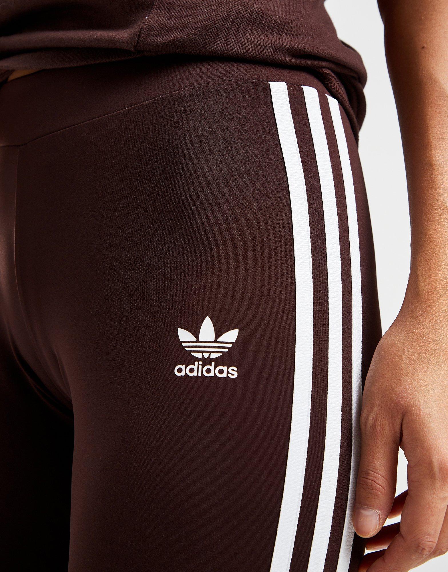 Adidas 3 stripes hot sale piping leggings