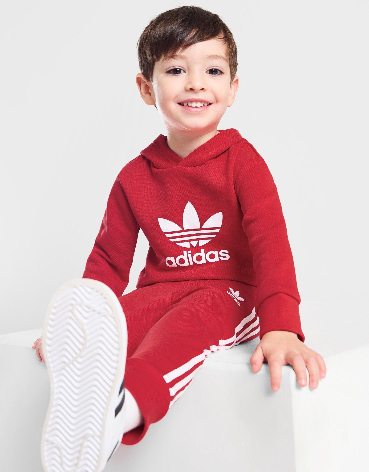 adidas Originals Trefoil Overhead Tracksuit Infant in JD Sports