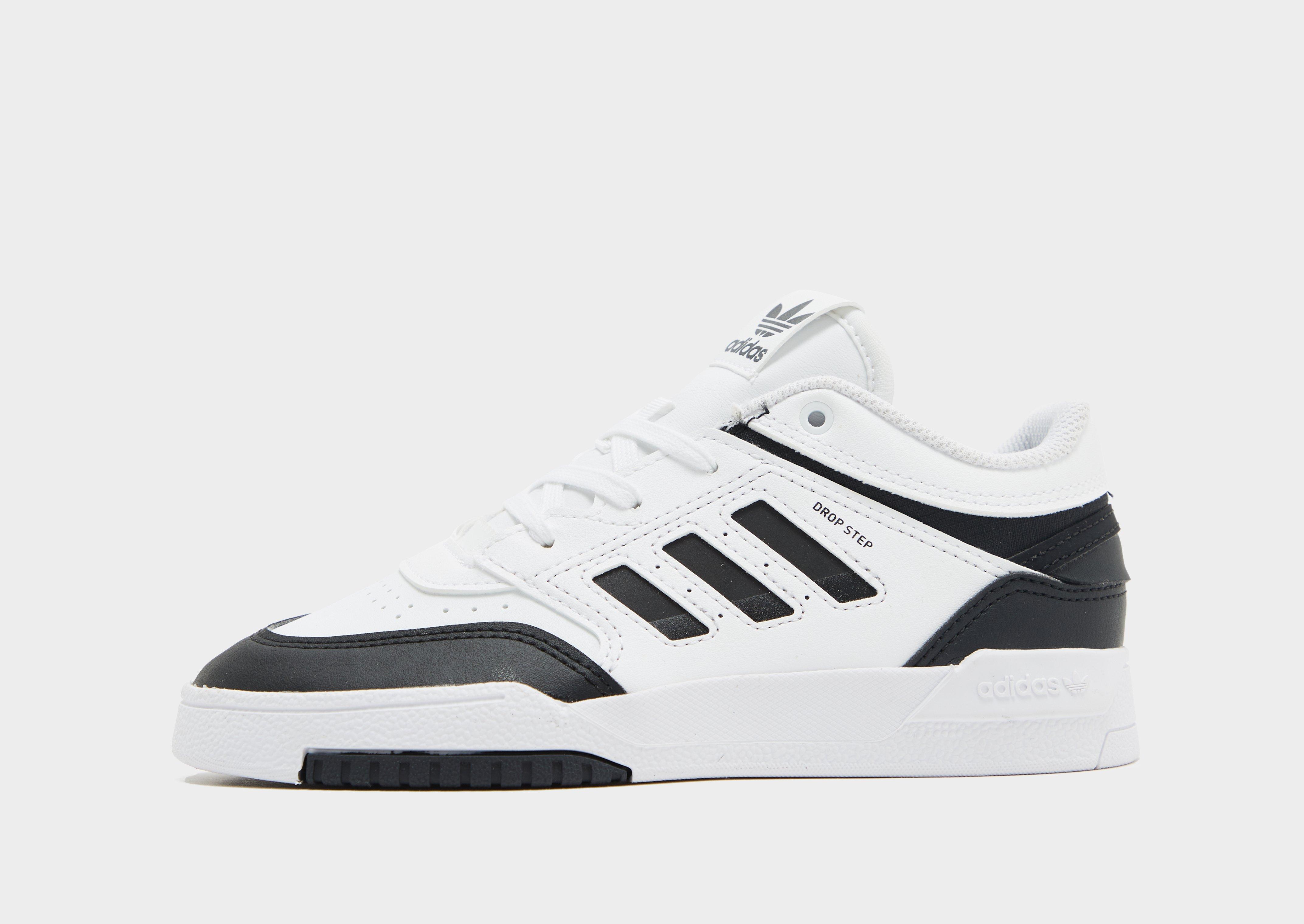 Adidas best sale dropstep white