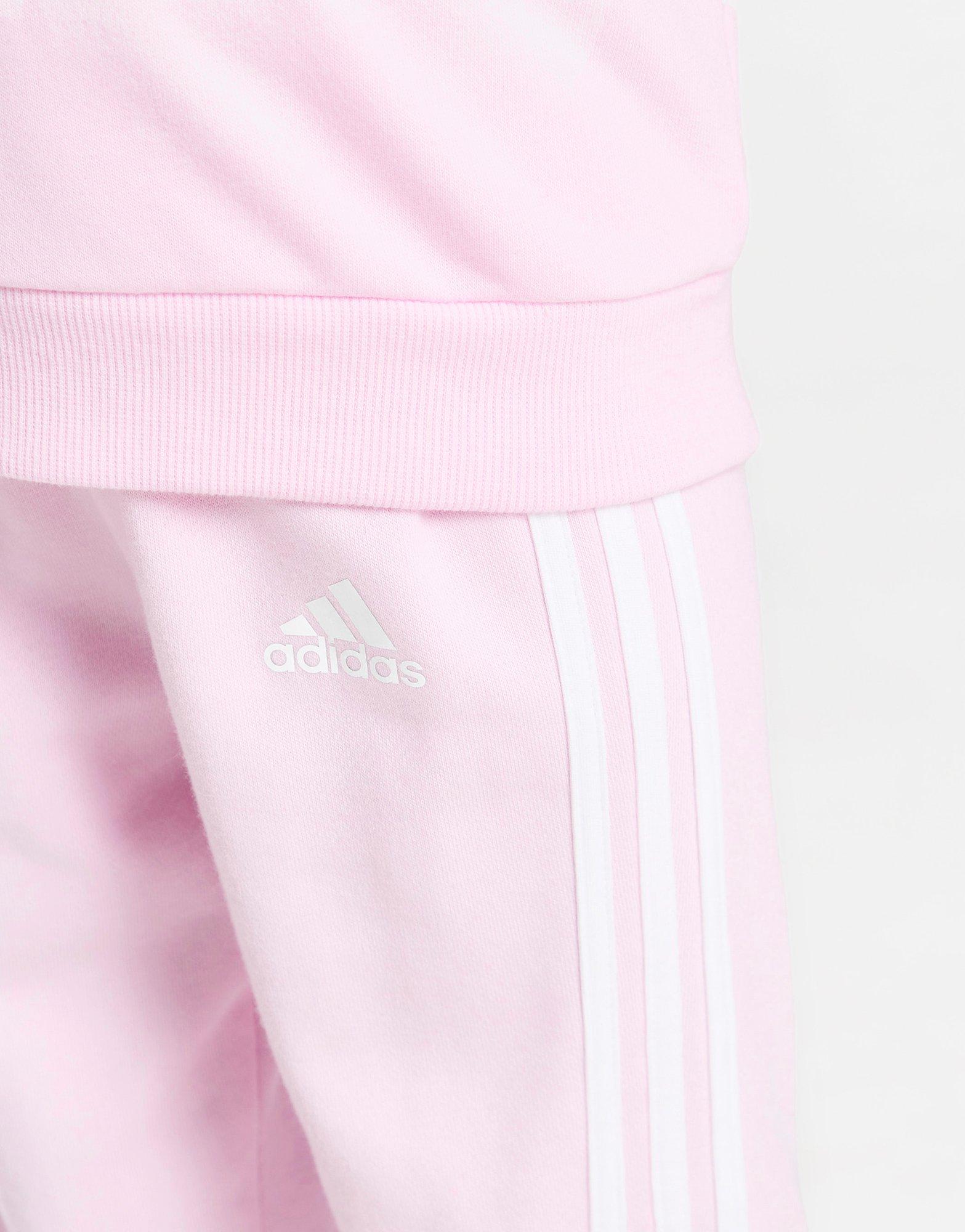 Lin Ft Ensemble Survêtement Bébé Fille ADIDAS ROSE pas cher