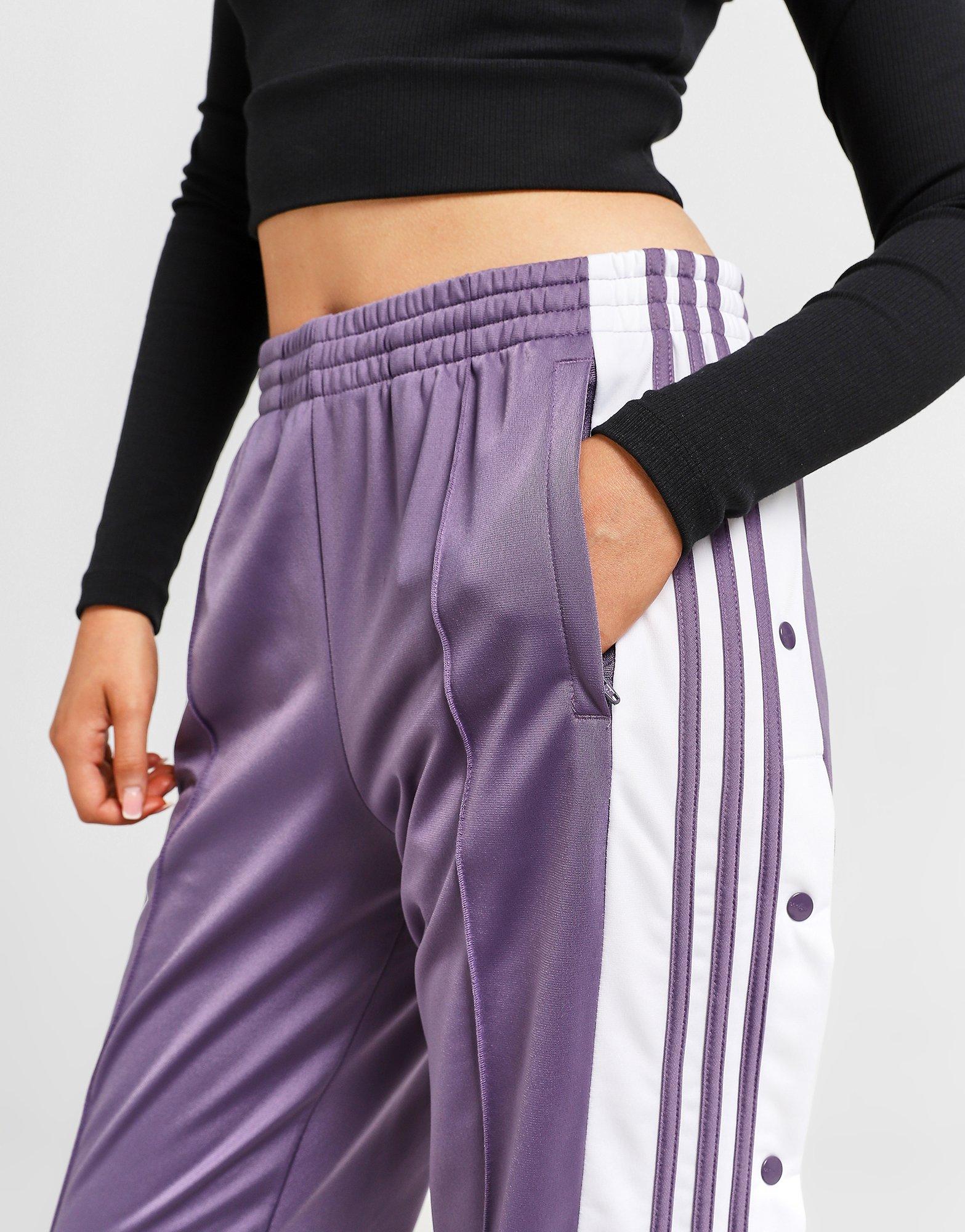 adidas Purple Mesh Track Jacket and Pants Drop