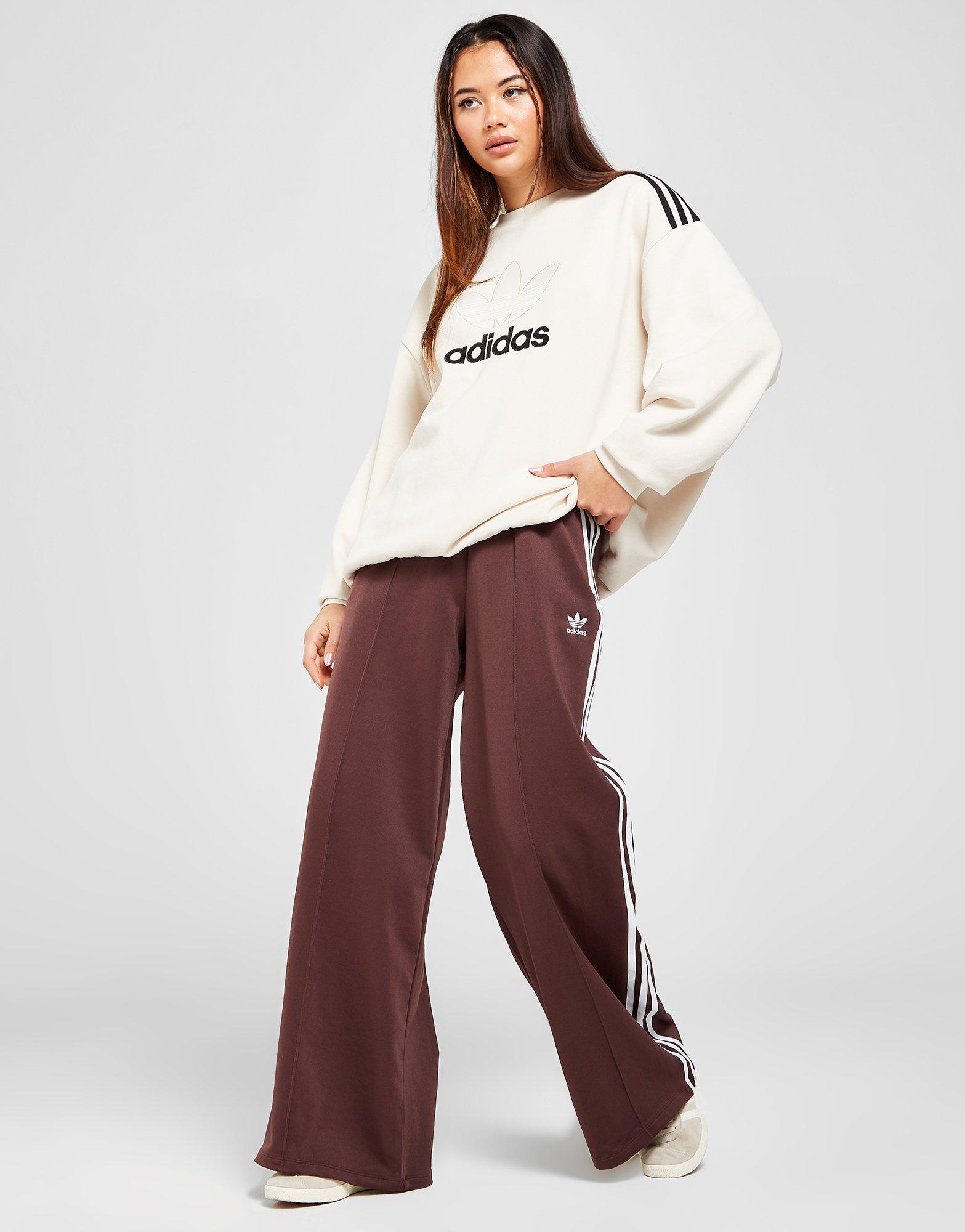 Adidas originals contemporary wide hotsell leg pants