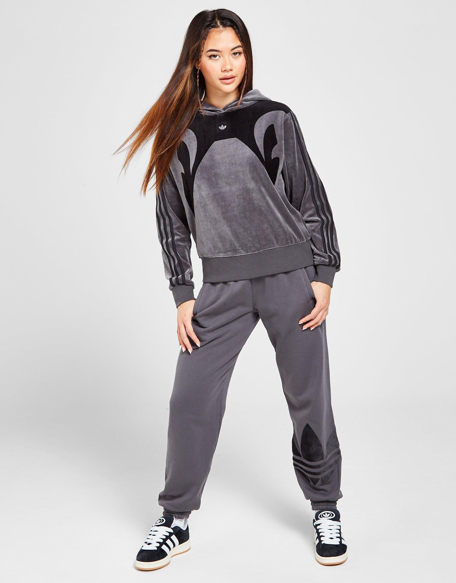 adidas Originals Velvet Panel Overhead Hoodie