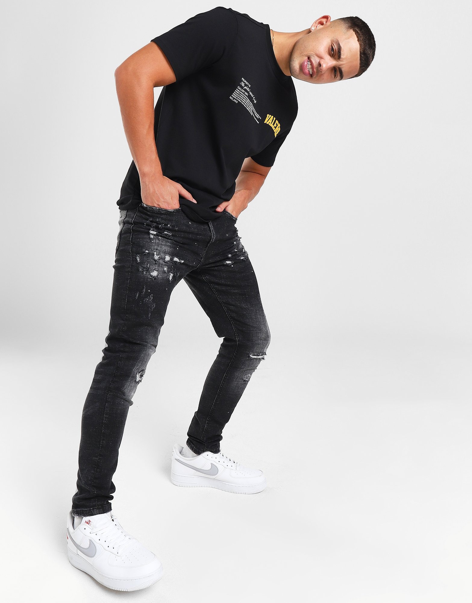 Supply & Demand Horton Jeans em Preto JD Sports