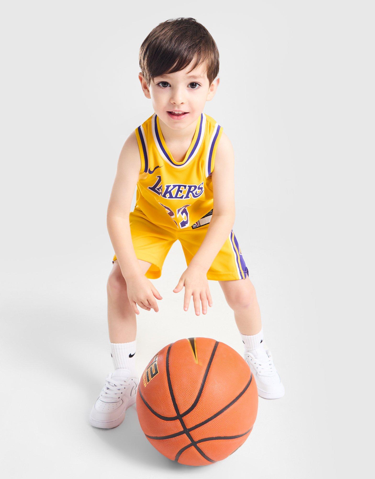 Nike NBA LA Lakers Icon James #23 Set Infant