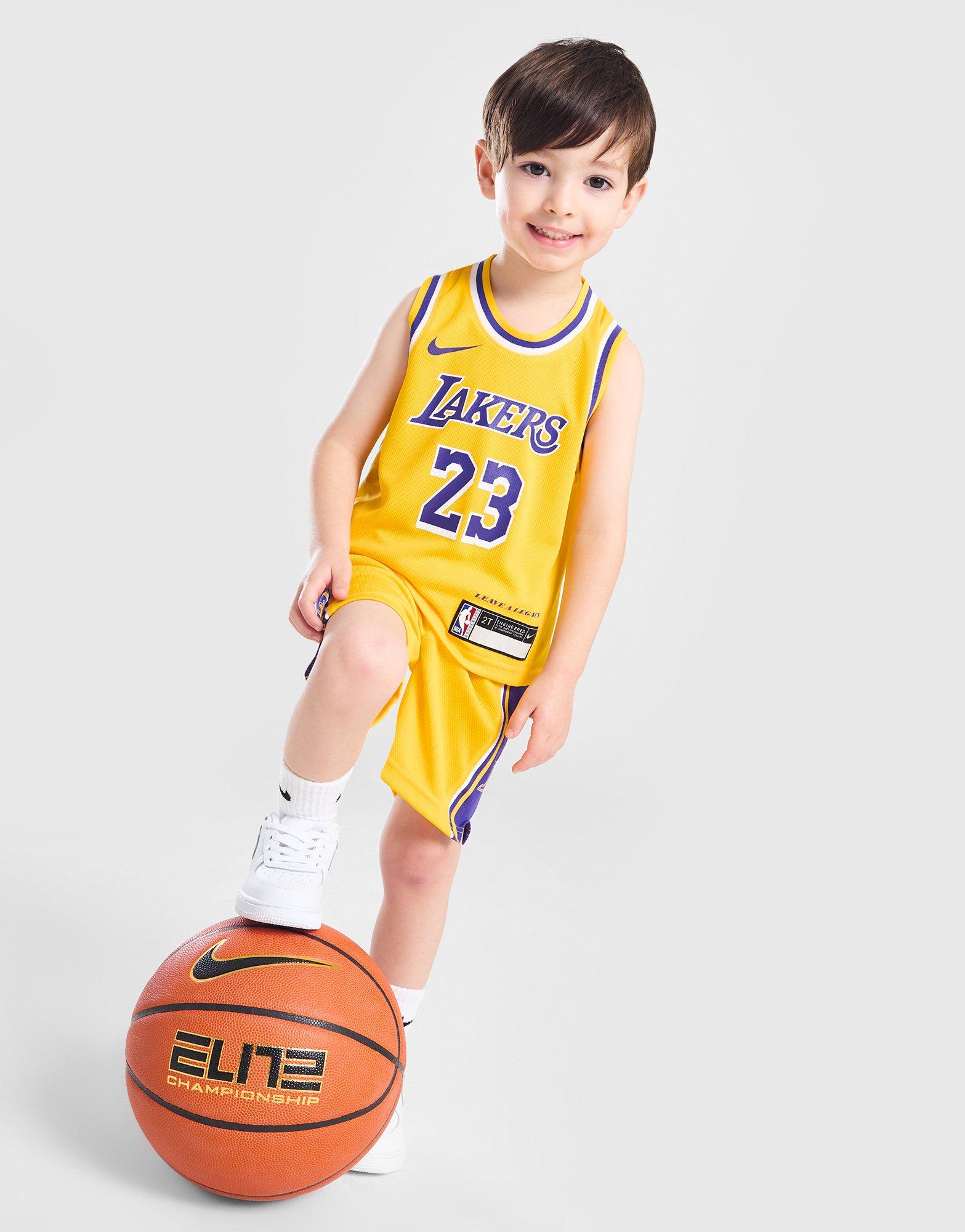 Nike NBA LA Lakers Icon James #23 Set Infant