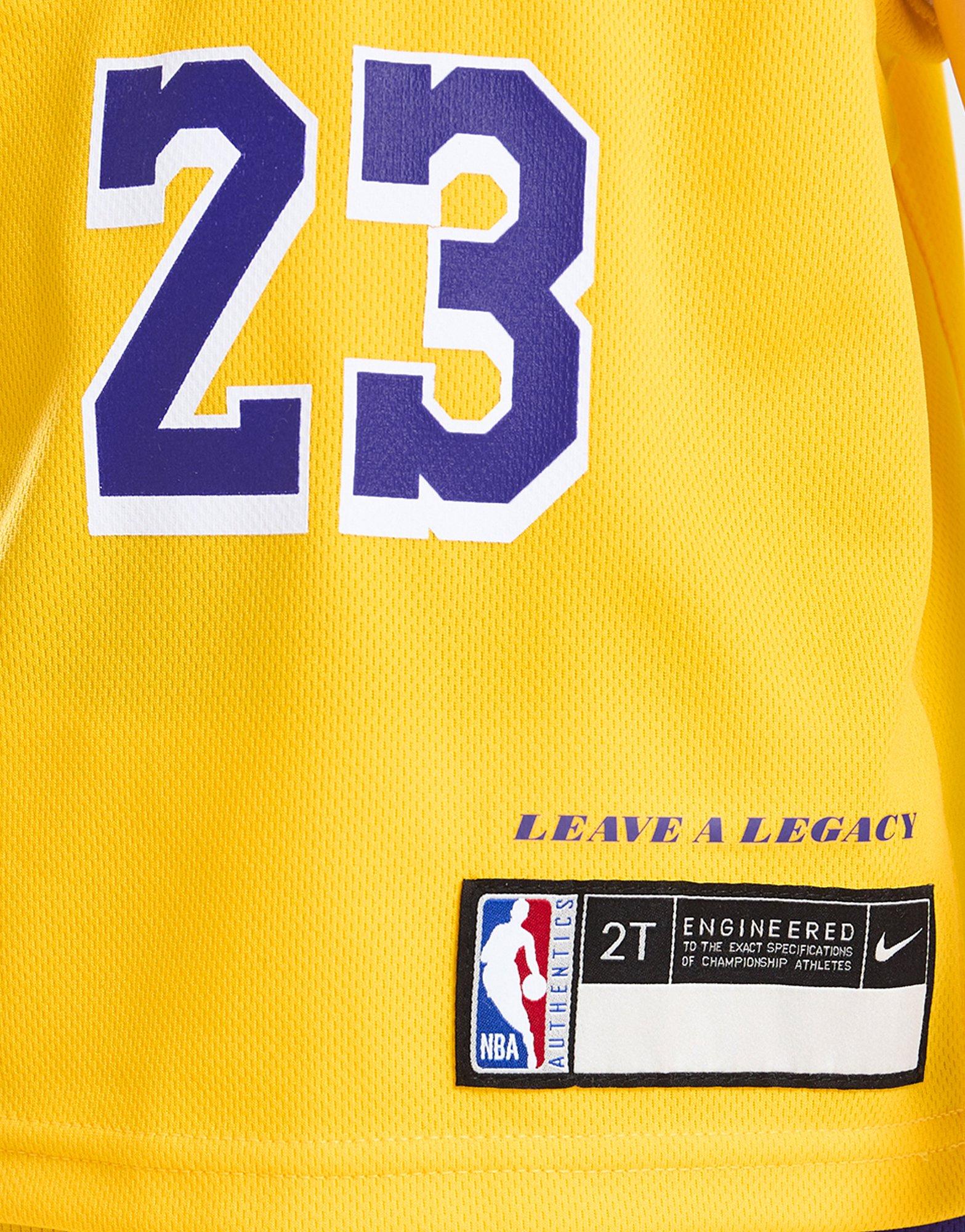 Nike NBA LA Lakers Icon James #23 Set Infant
