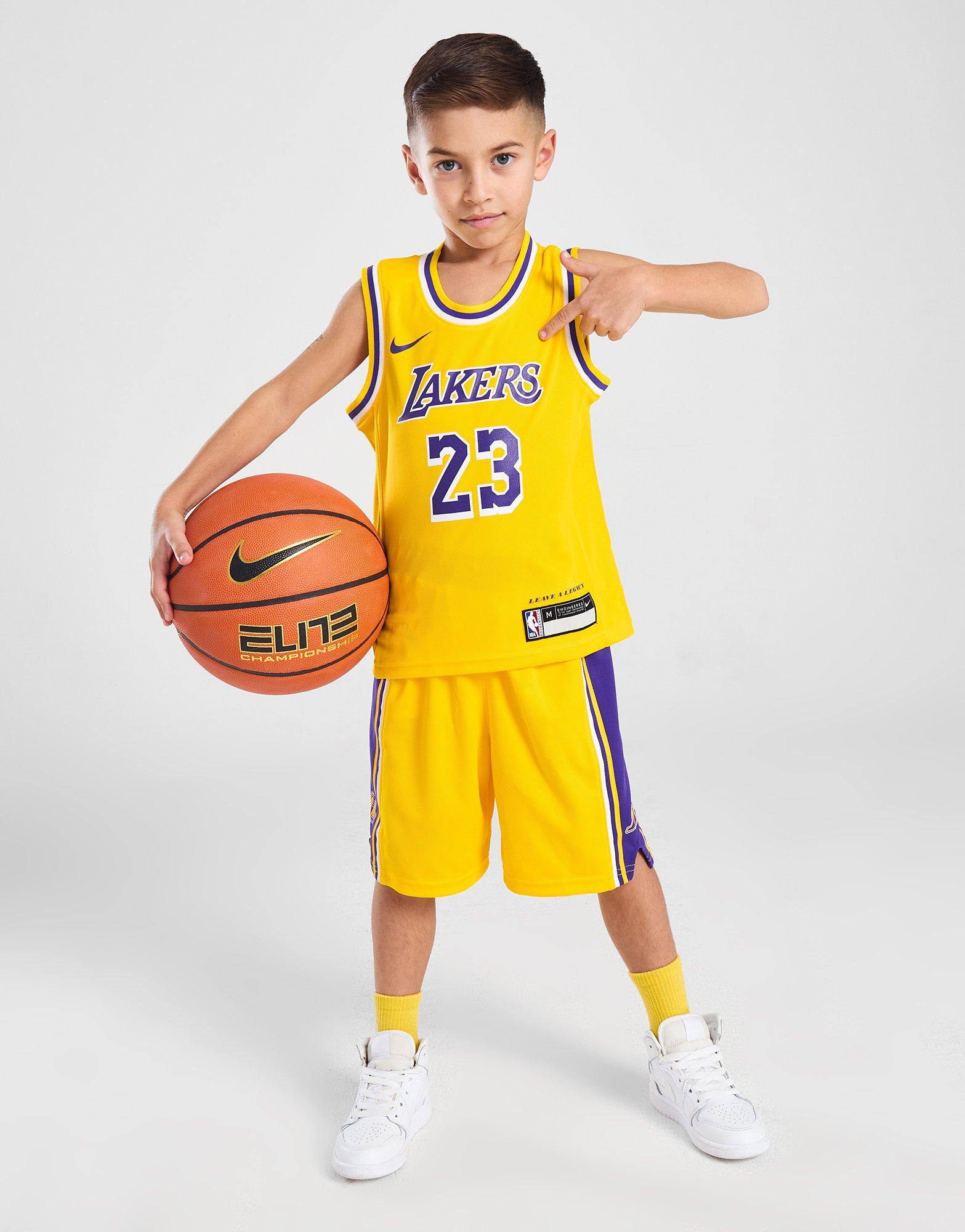 Nike NBA LA Lakers James #23 Vest/Shorts Set Children