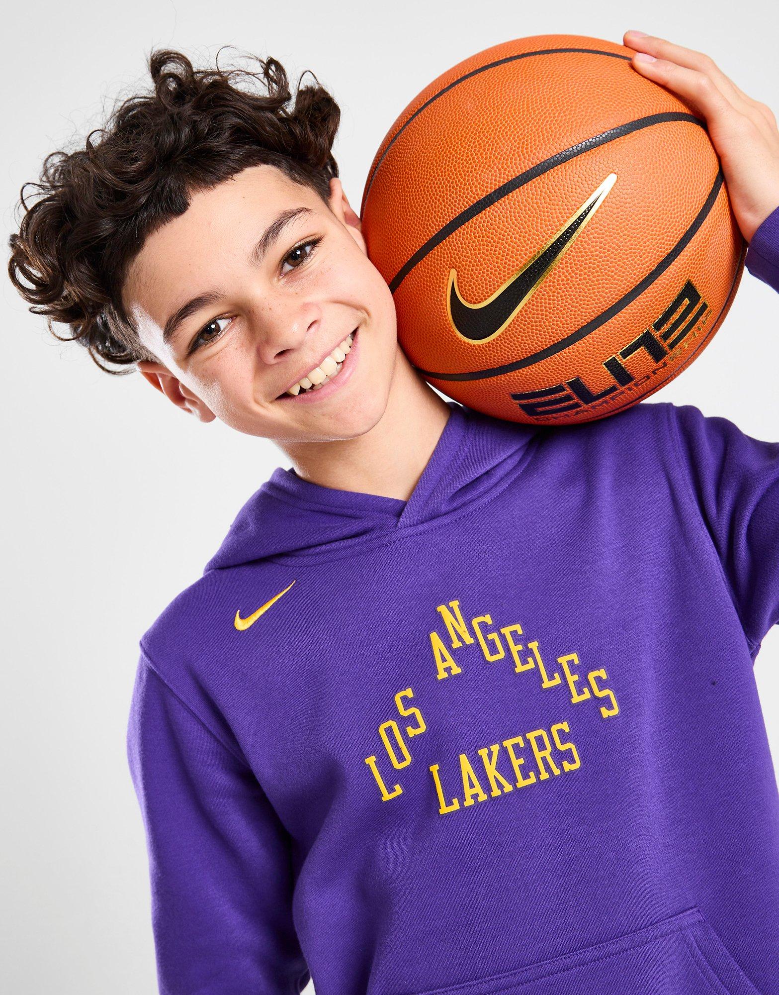 Nike NBA LA Lakers Courtside Hoodie Junior