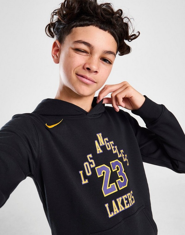 Nike NBA LA Lakers City Essentials Hoodie Junior