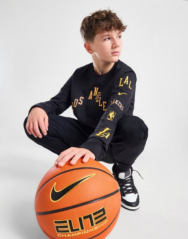 Nike NBA LA Lakers Max 90 Long Sleeve T-Shirt Junior