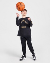 Nike LA Lakers Max 90 Long Sleeve T-Shirt Junior