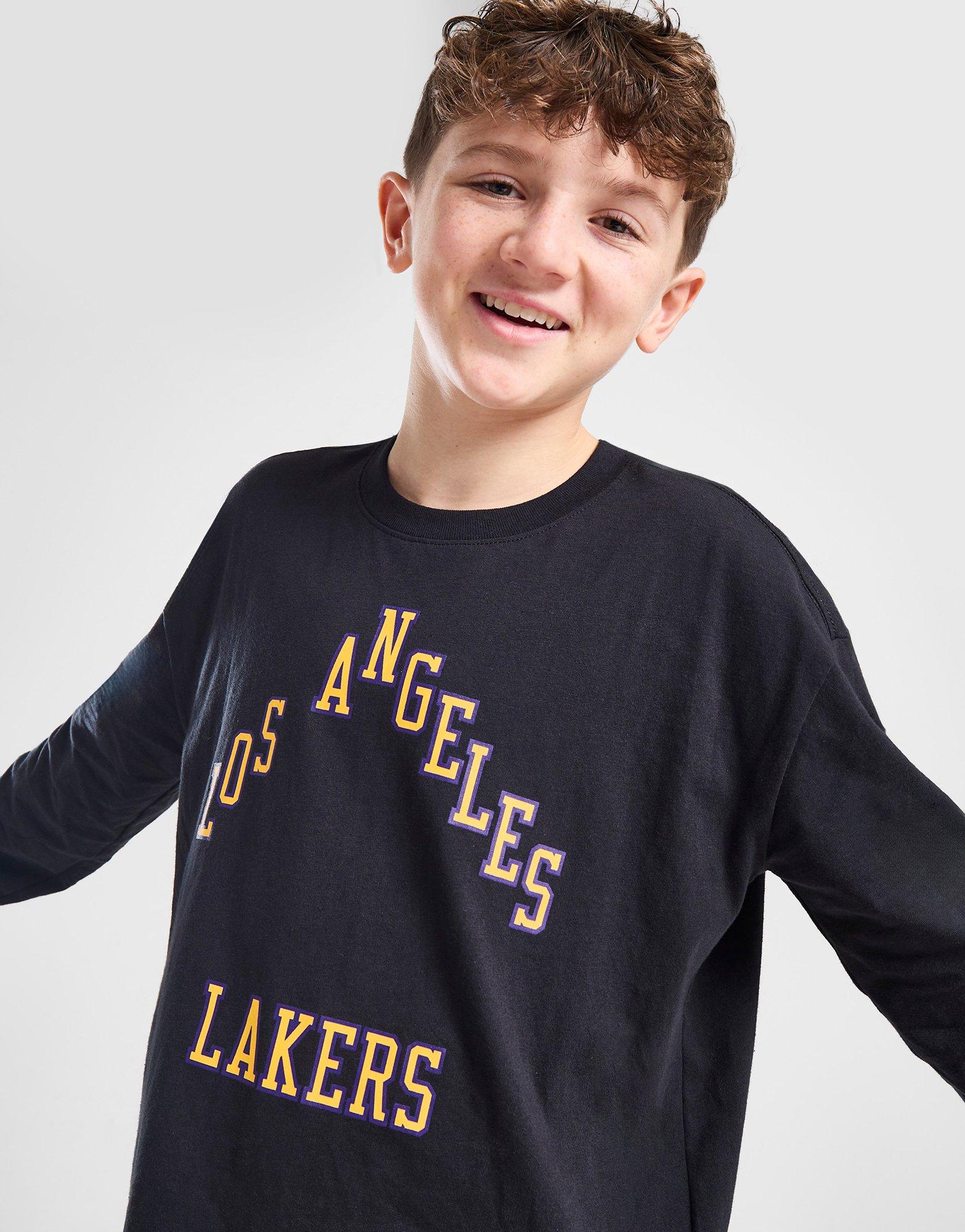 Lakers long sleeve on sale nike