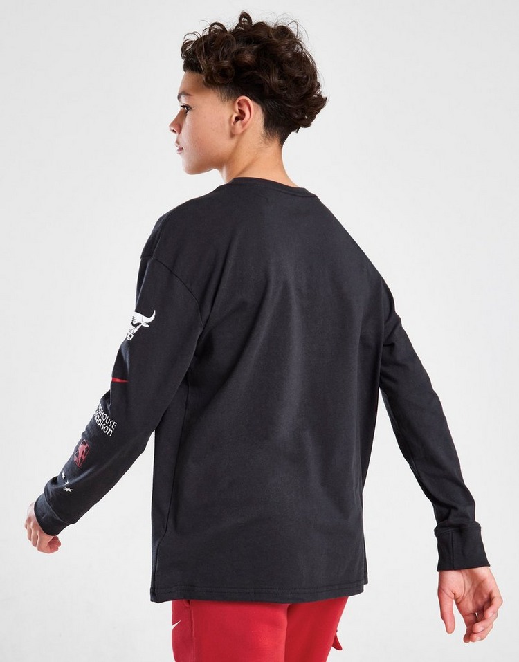 Nike NBA Chicago Bulls Max 90 Long Sleeve T-Shirt JNR