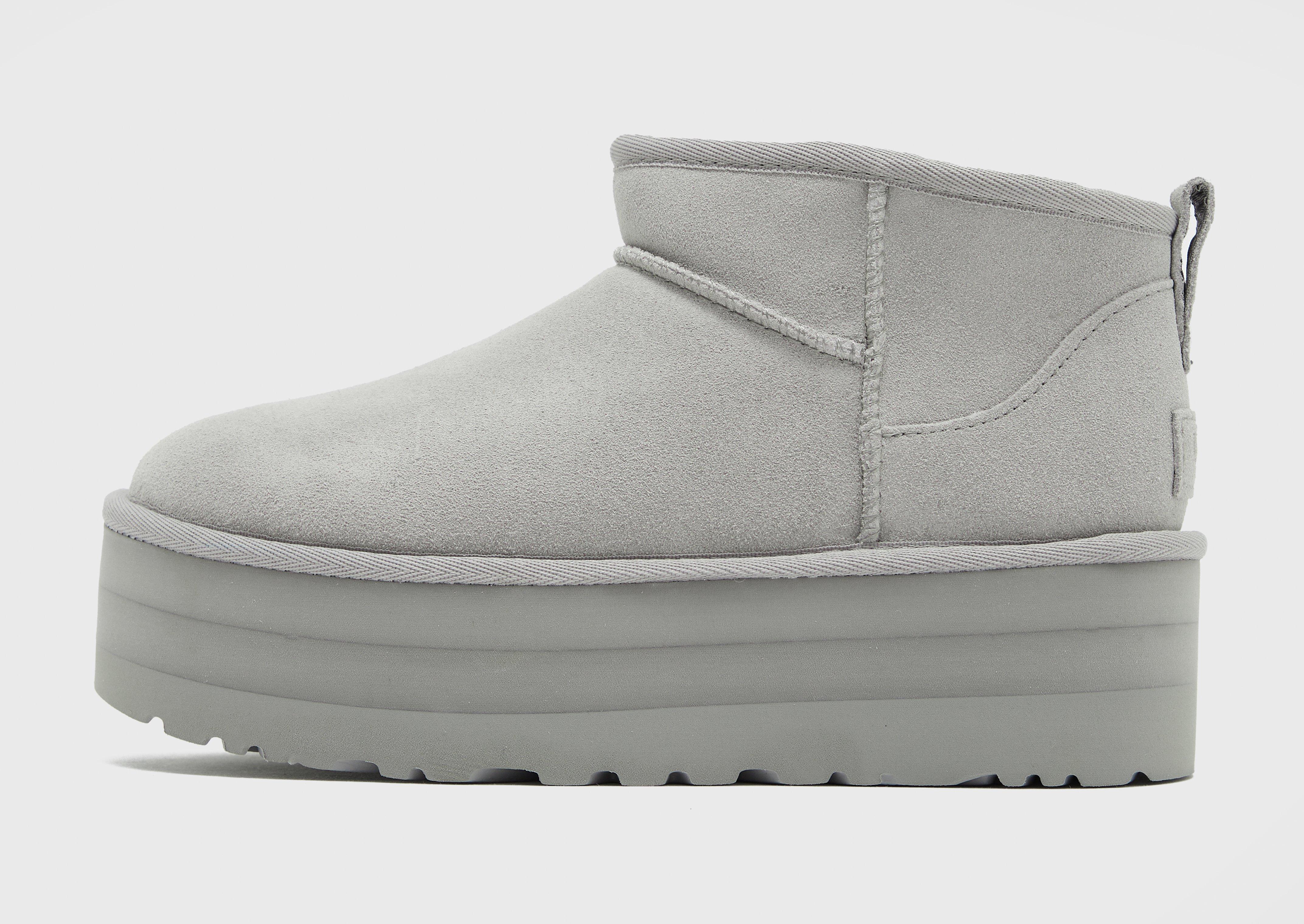 Grey UGG Classic Ultra Mini Platform Women's - JD Sports Global