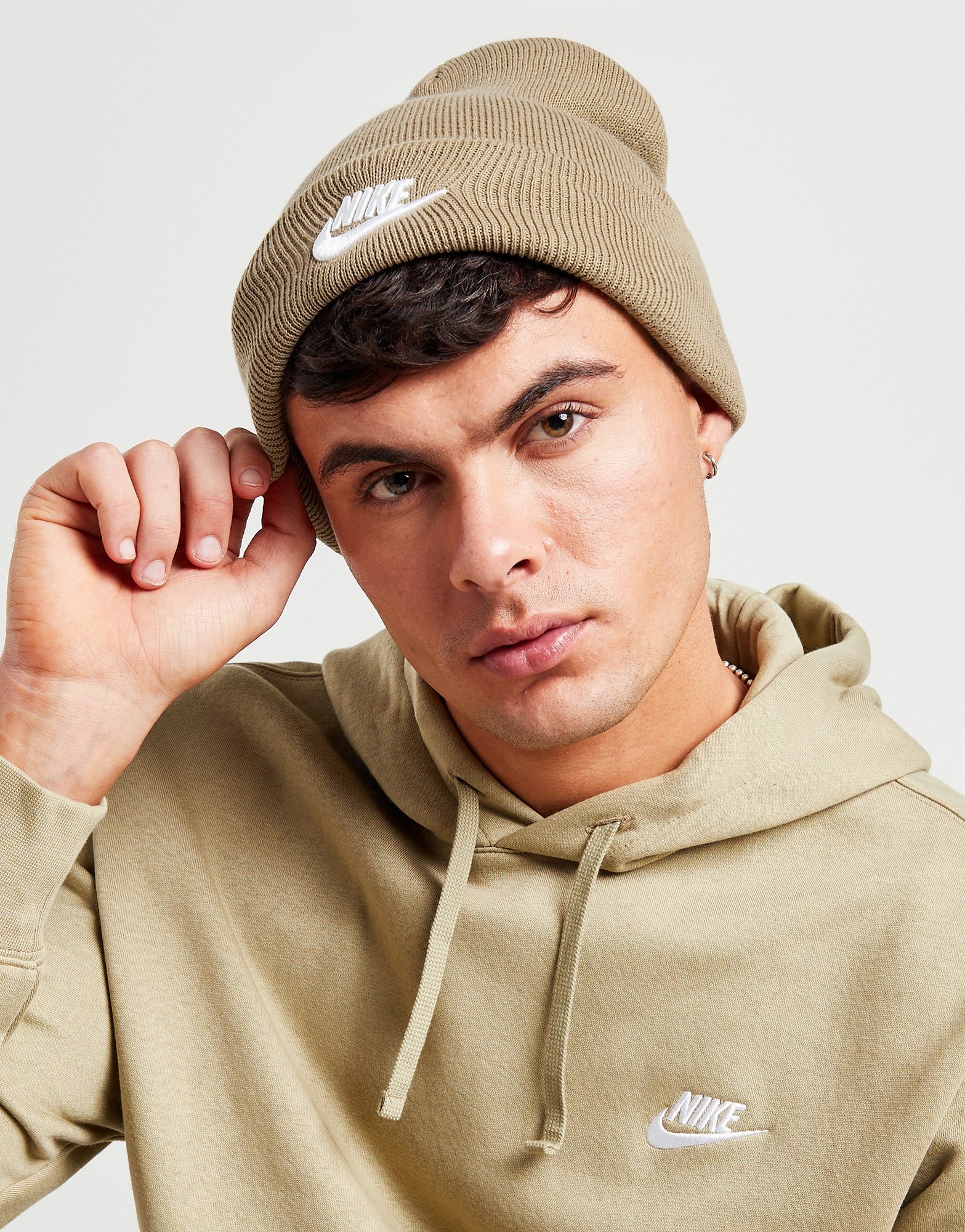 Brown Nike Utility Beanie Hat | JD Sports UK