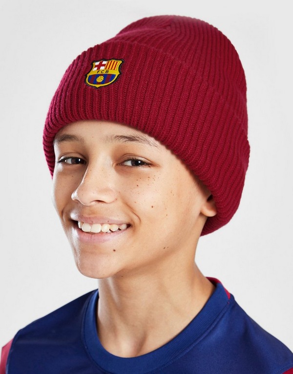 Nike Bonnet FC Barcelona Junior Rouge- JD Sports France