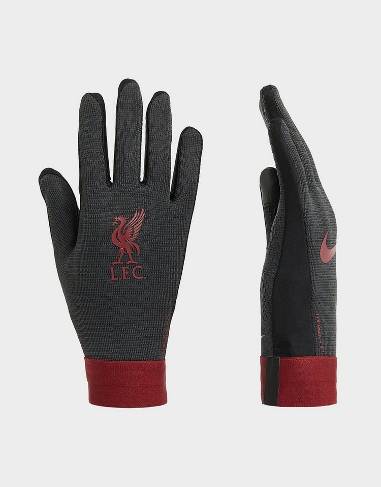 Grey Nike Liverpool FC Therma-FIT Gloves | JD Sports UK