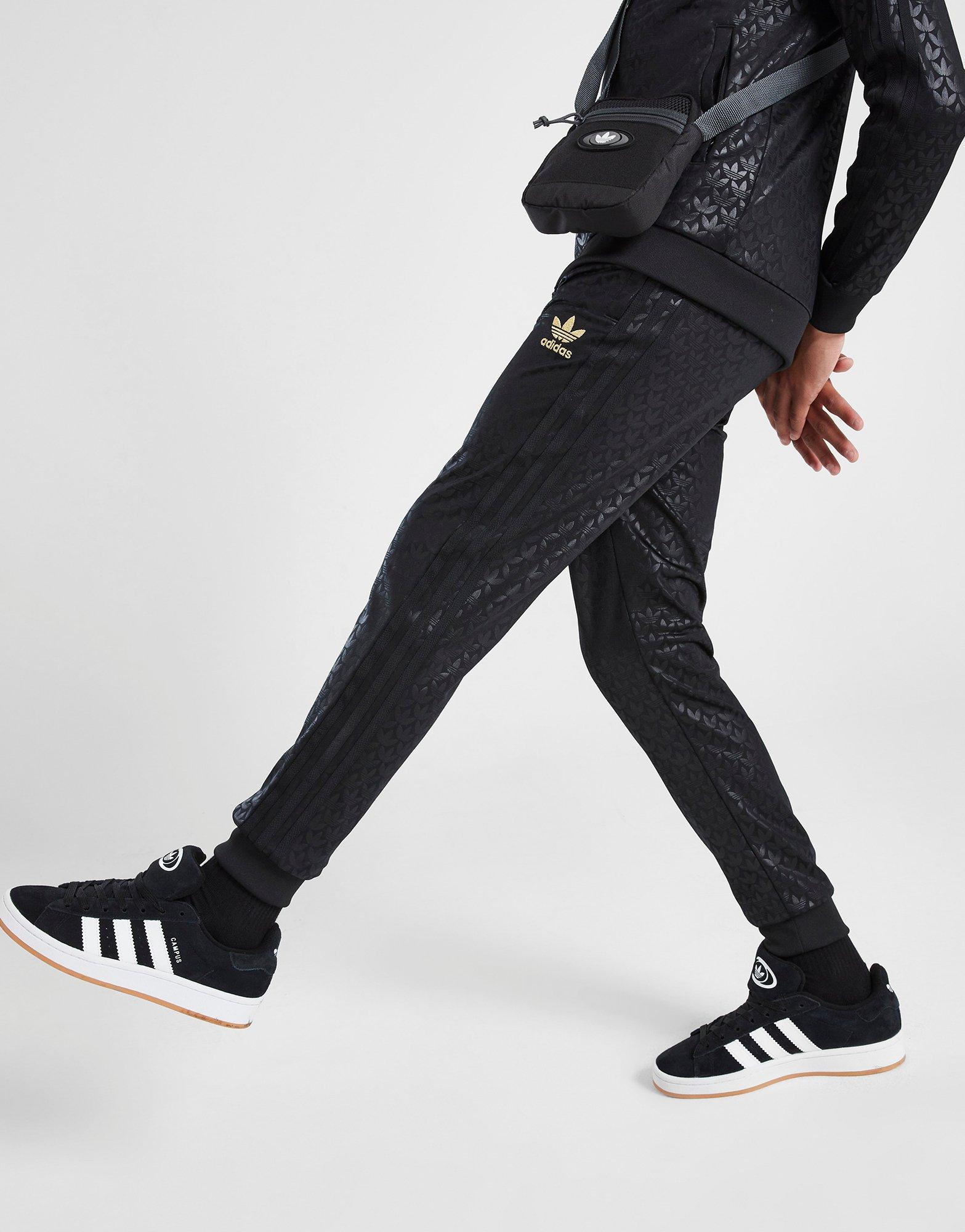 Men's adidas Fi Kn Slim Pnt Logo Sports Pants/Trousers/Joggers Black H -  KICKS CREW