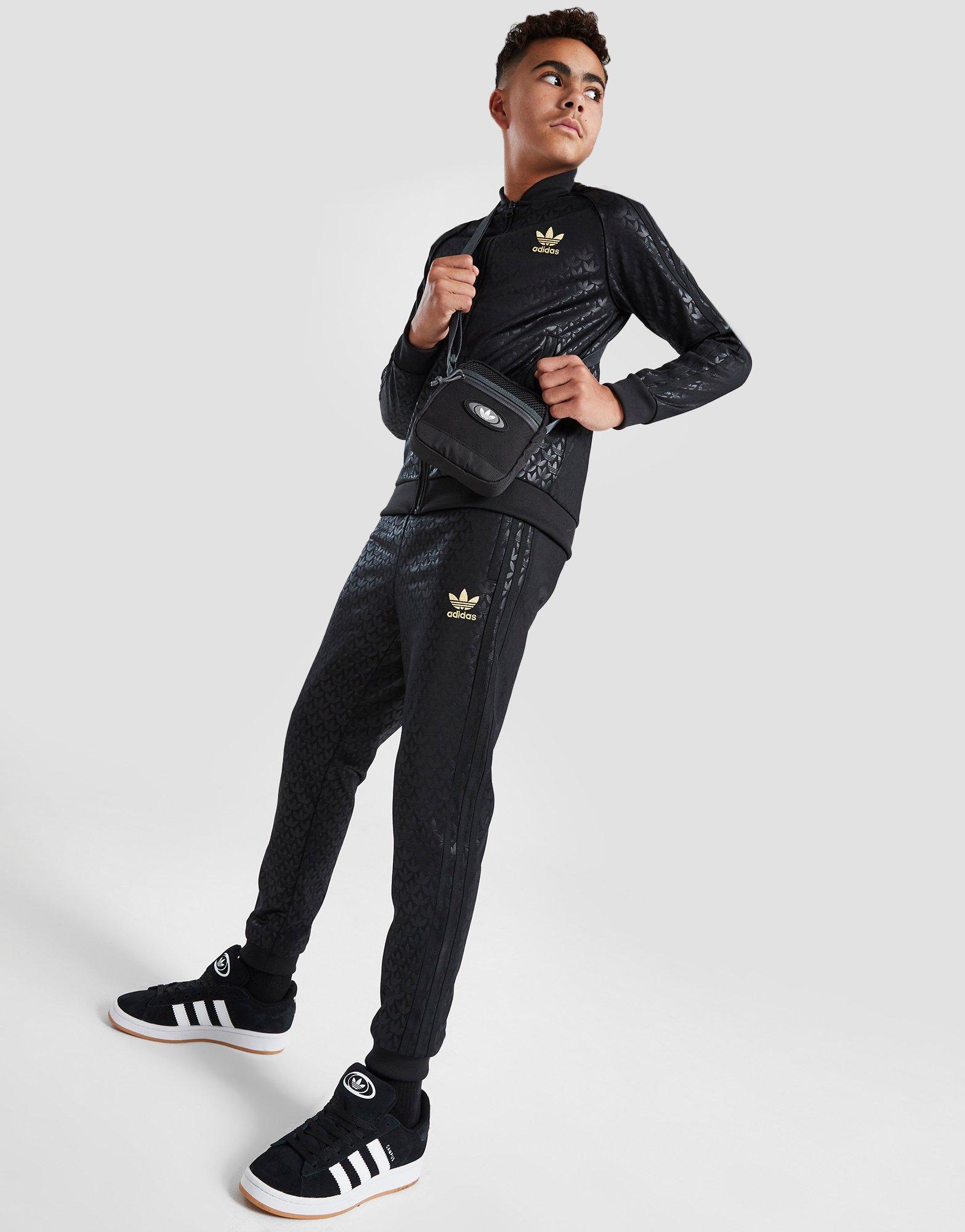 adidas Allover Print SST Track Jacket - Black | Kids' Lifestyle | adidas US