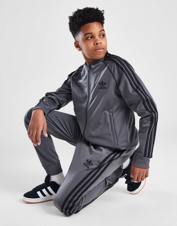 adidas Originals All Over Print SST Track Pants Junior em Cinzento
