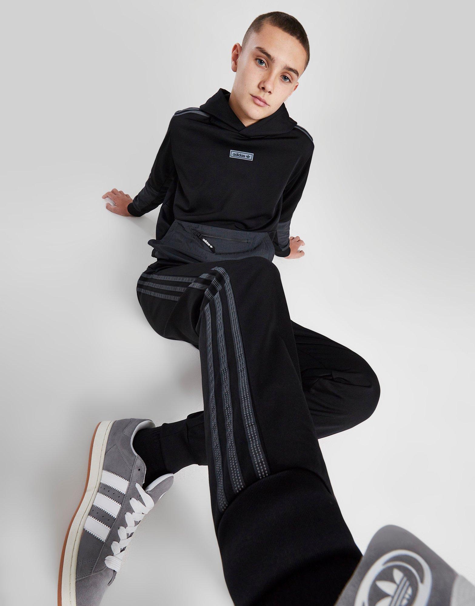 Black adidas Originals Outdoor Mix Cargo Pants Junior | JD Sports UK