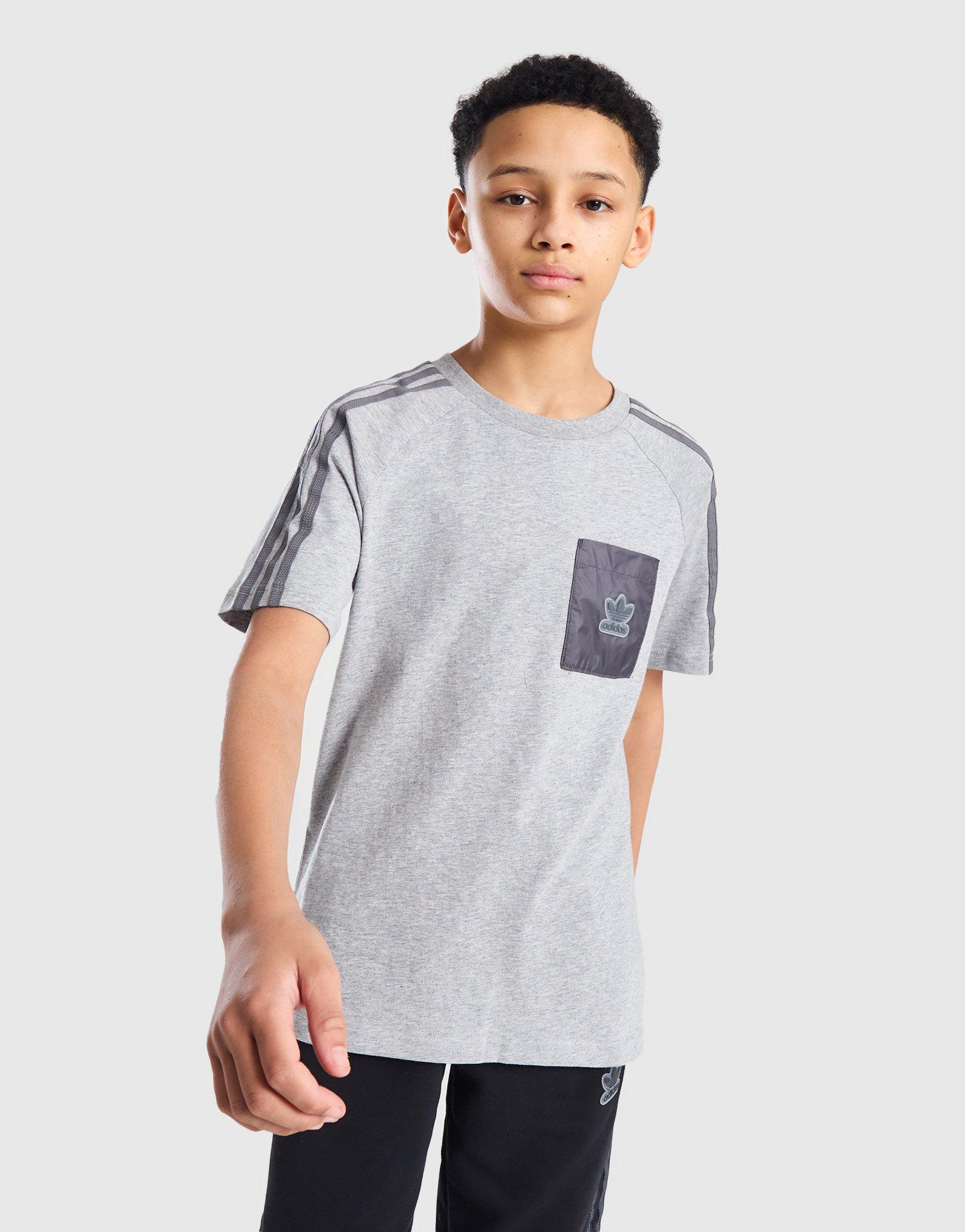 adidas Originals Mix Fabric T-Shirt Junior