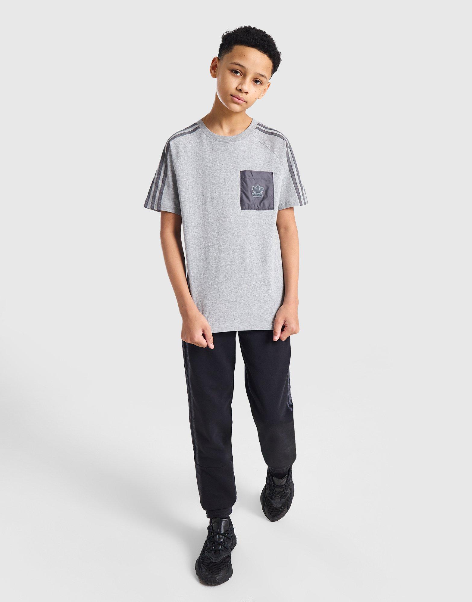 adidas Originals Mix Fabric T-Shirt Junior