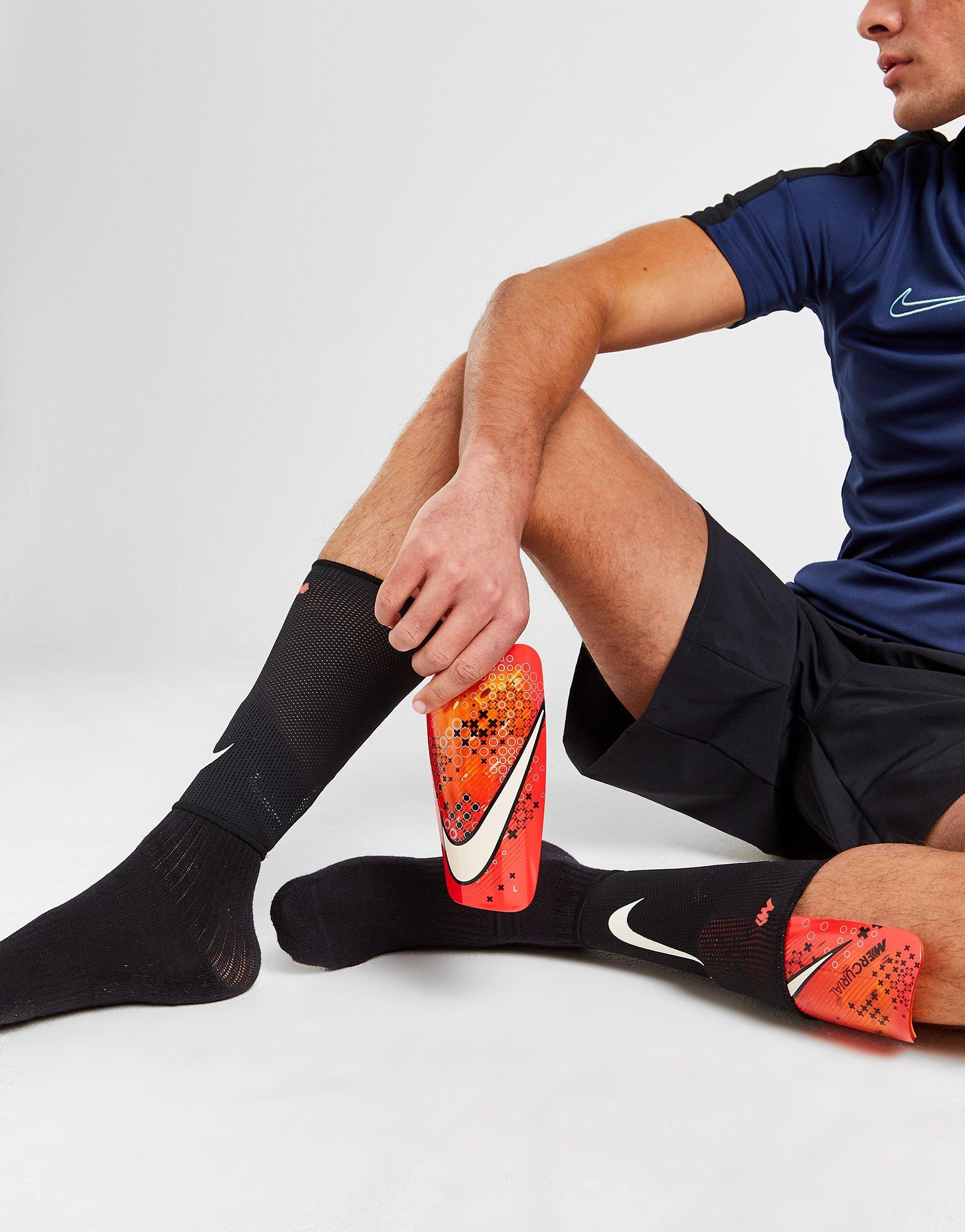 Orange Nike CR7 Mercurial Lite Shin Guards JD Sports UK