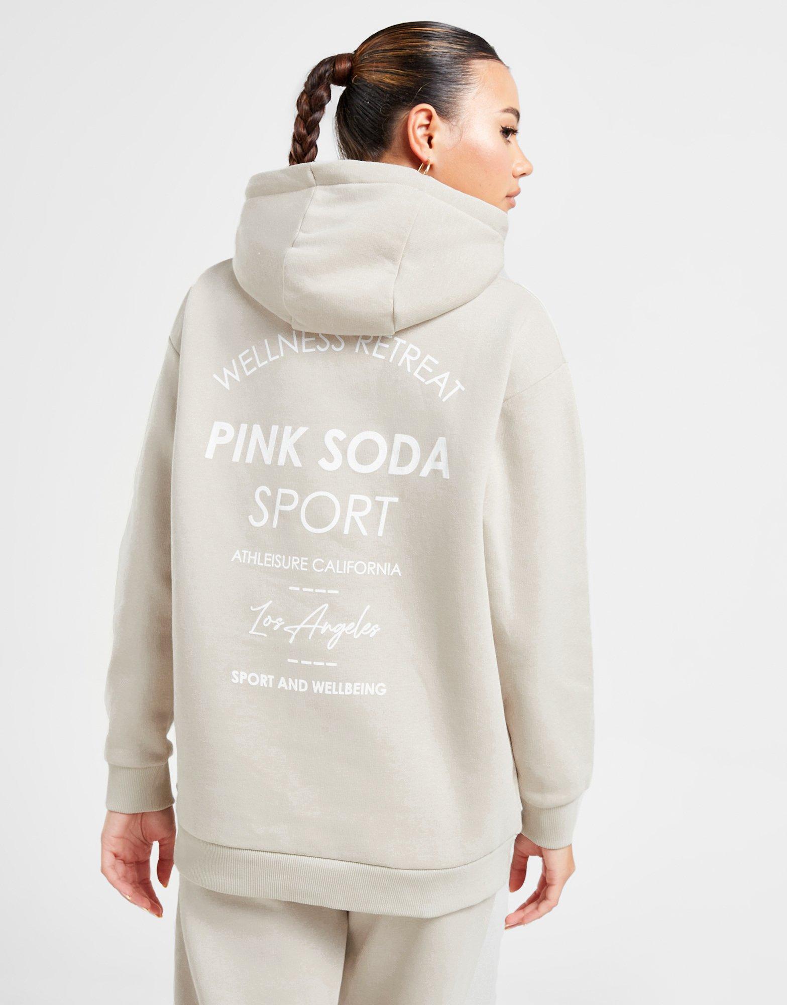 Brown Pink Soda Sport Salado Overhead Hoodie