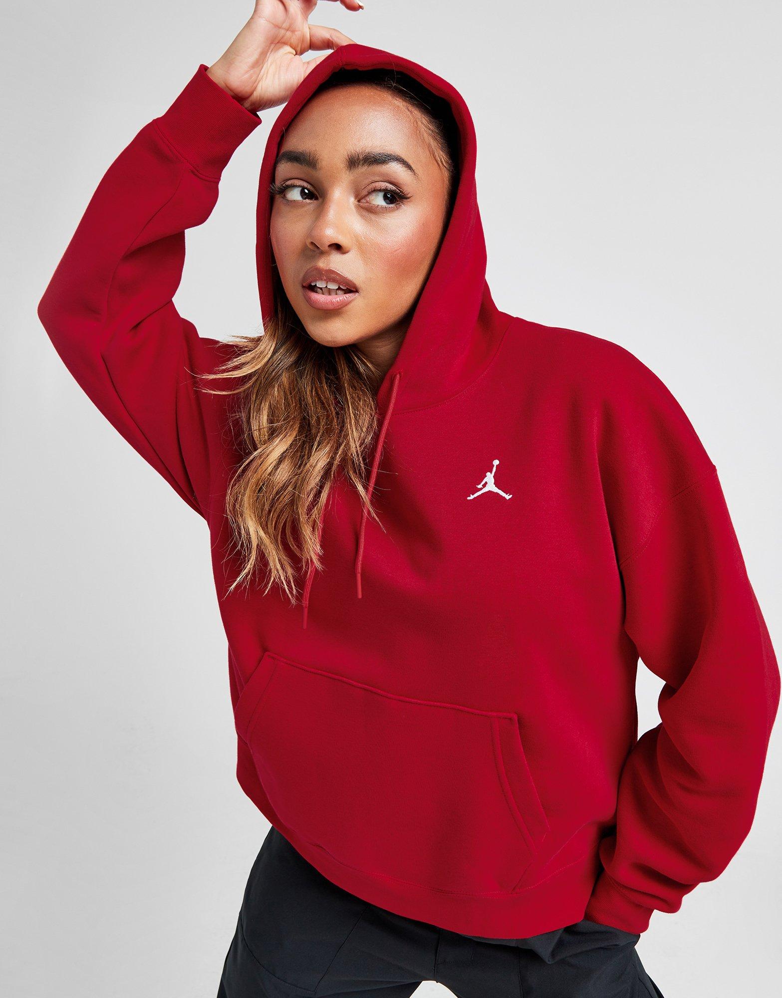 Red 2025 jordan sweatshirt