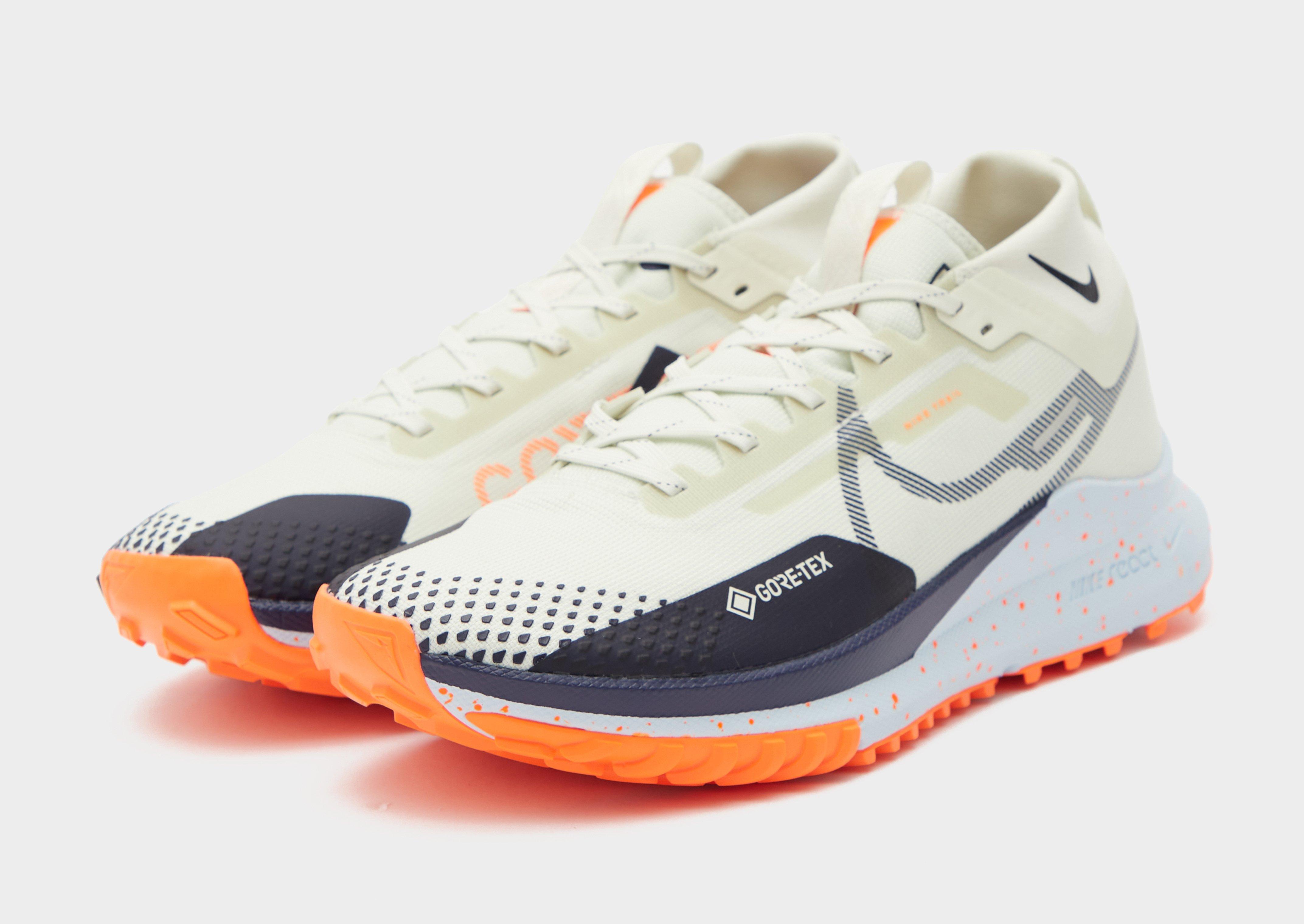 Orange Nike React Pegasus Trail 4 GORE-TEX - JD Sports Global