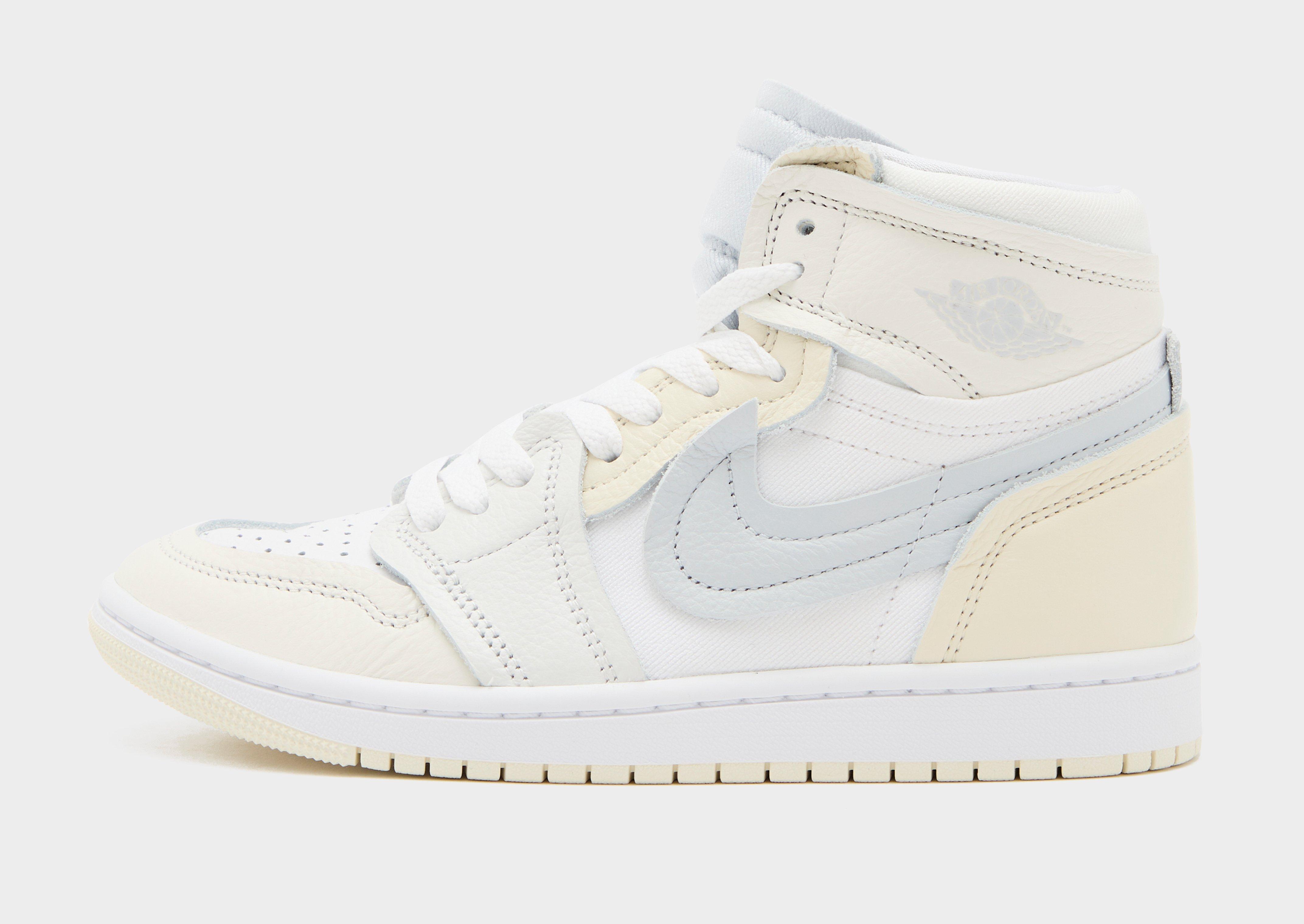 White Jordan Air 1 High MM Women's | JD Sports UK