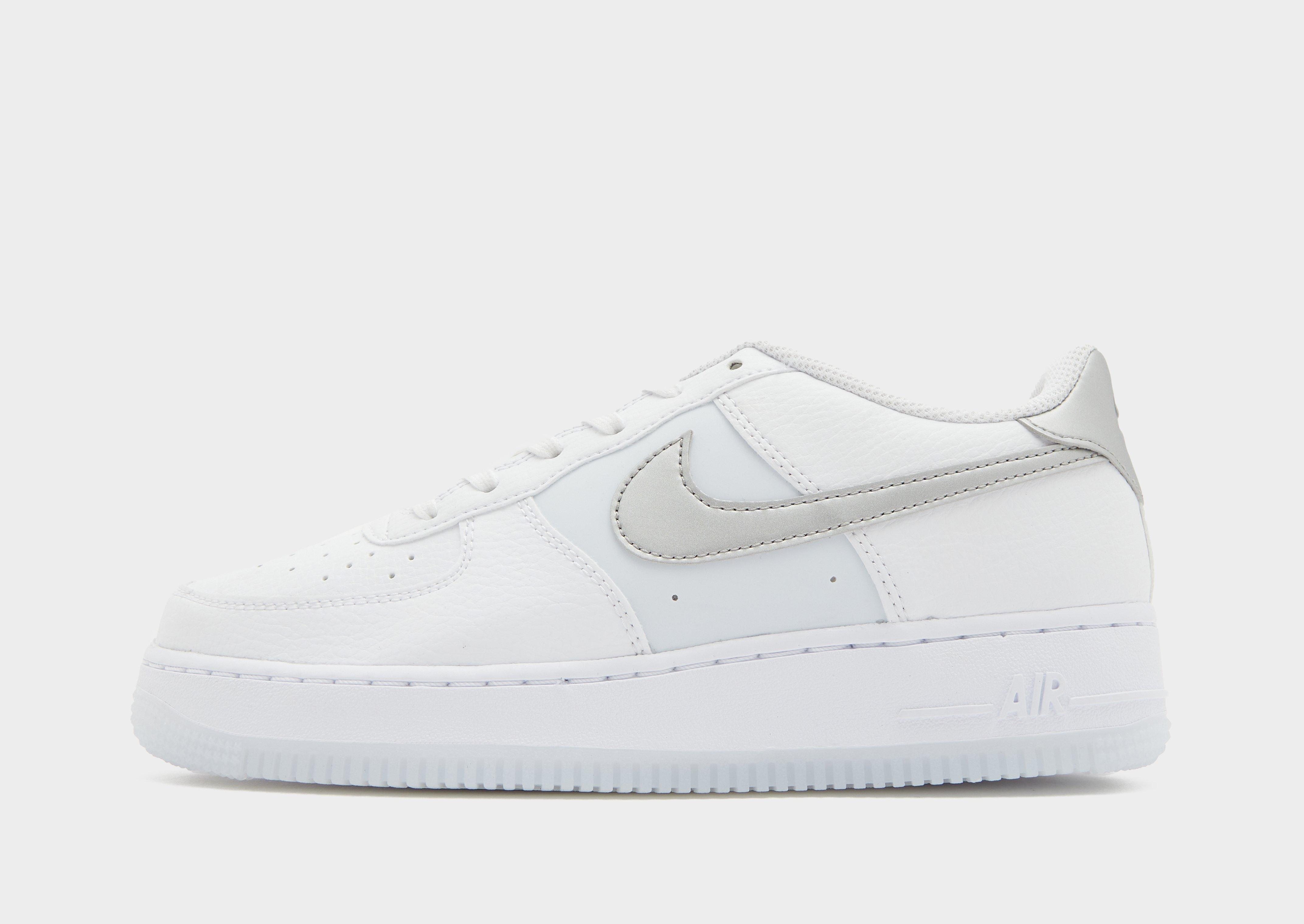 White Nike Air Force 1 Low GS Junior JD Sports Global