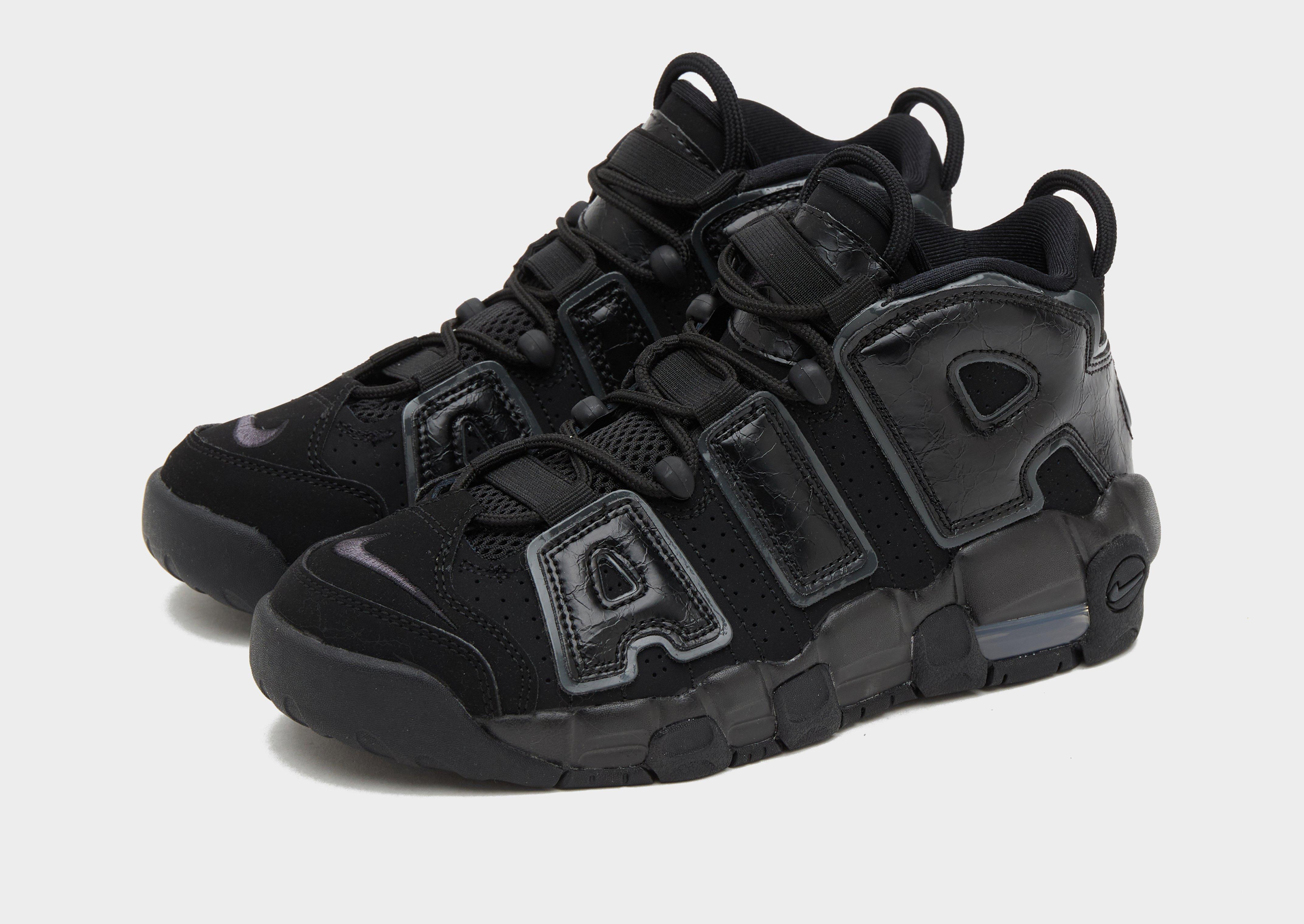 Black Nike Air More Uptempo 96 Junior - JD Sports Global