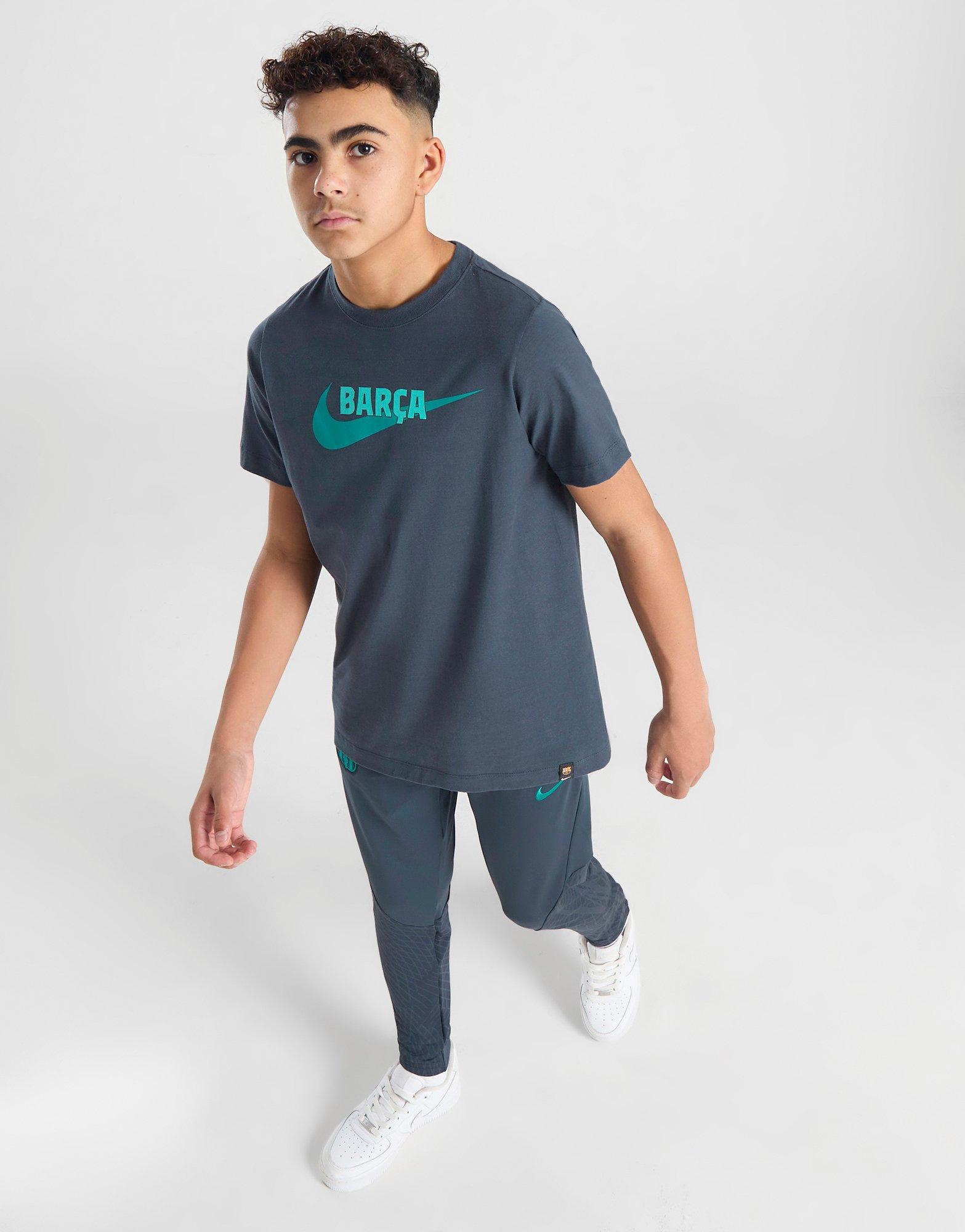 Nike FC Barcelona Swoosh T-Shirt Junior