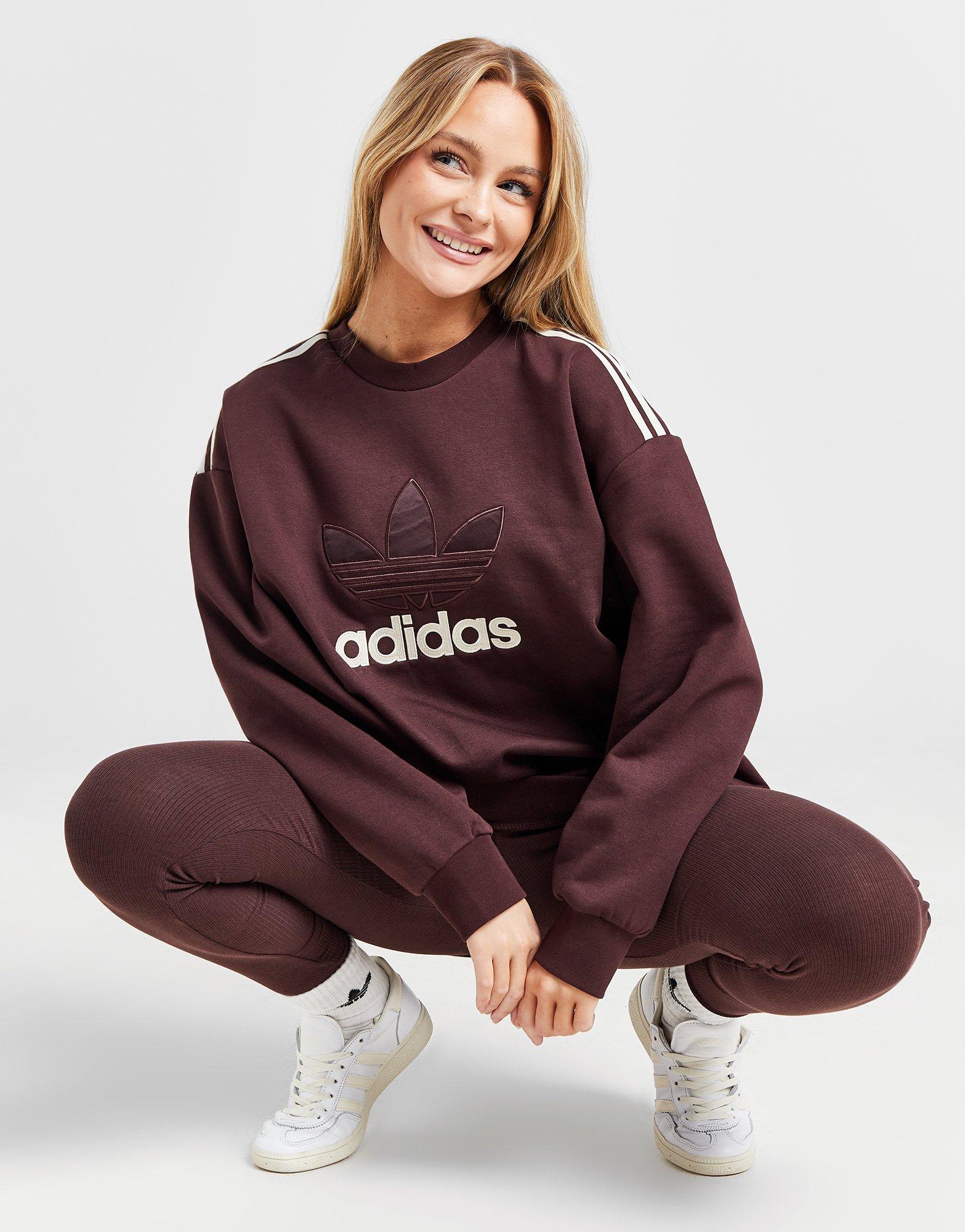 Adidas trefoil clearance sweatshirt