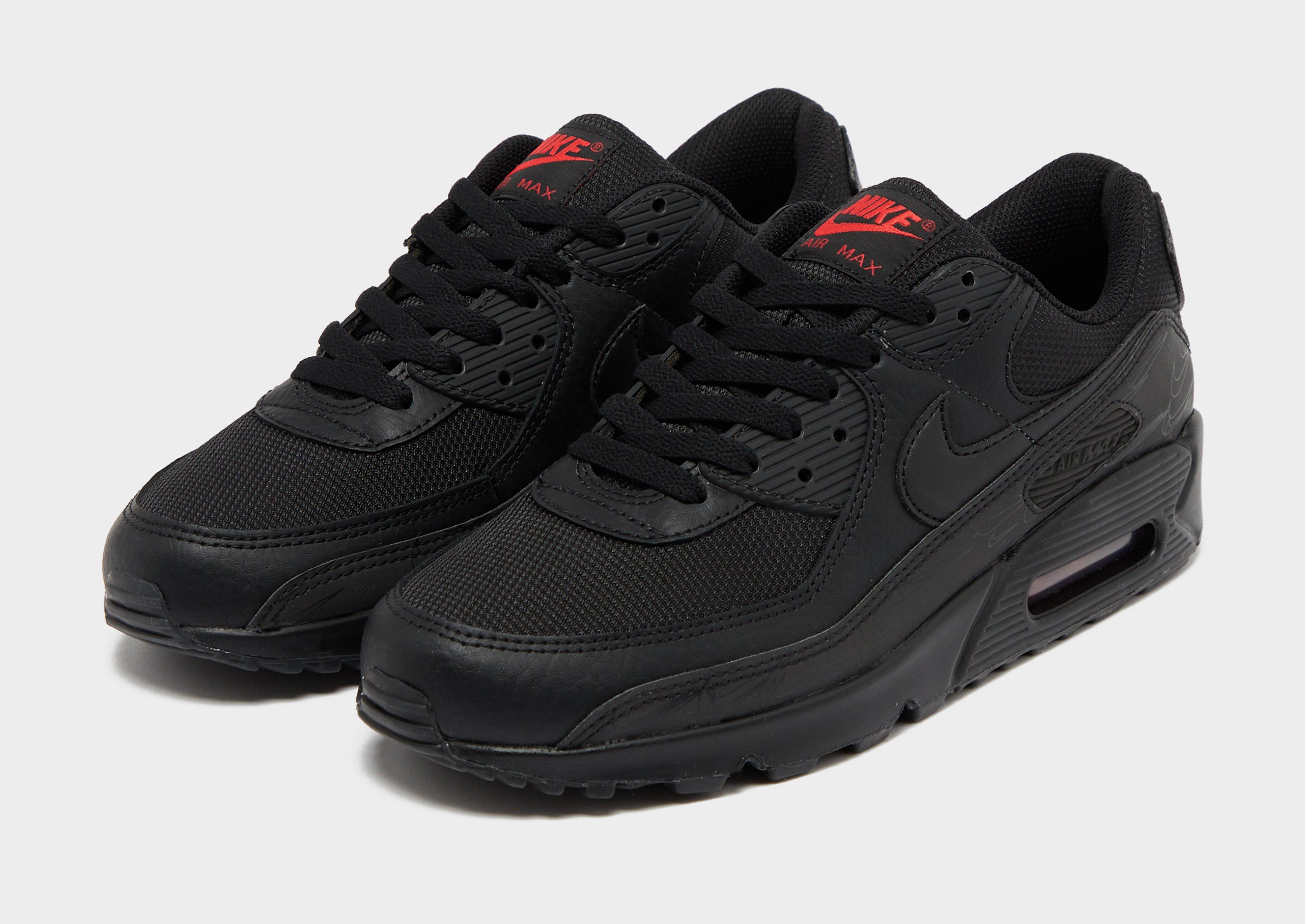 Buty nike air max 90 clearance black/red