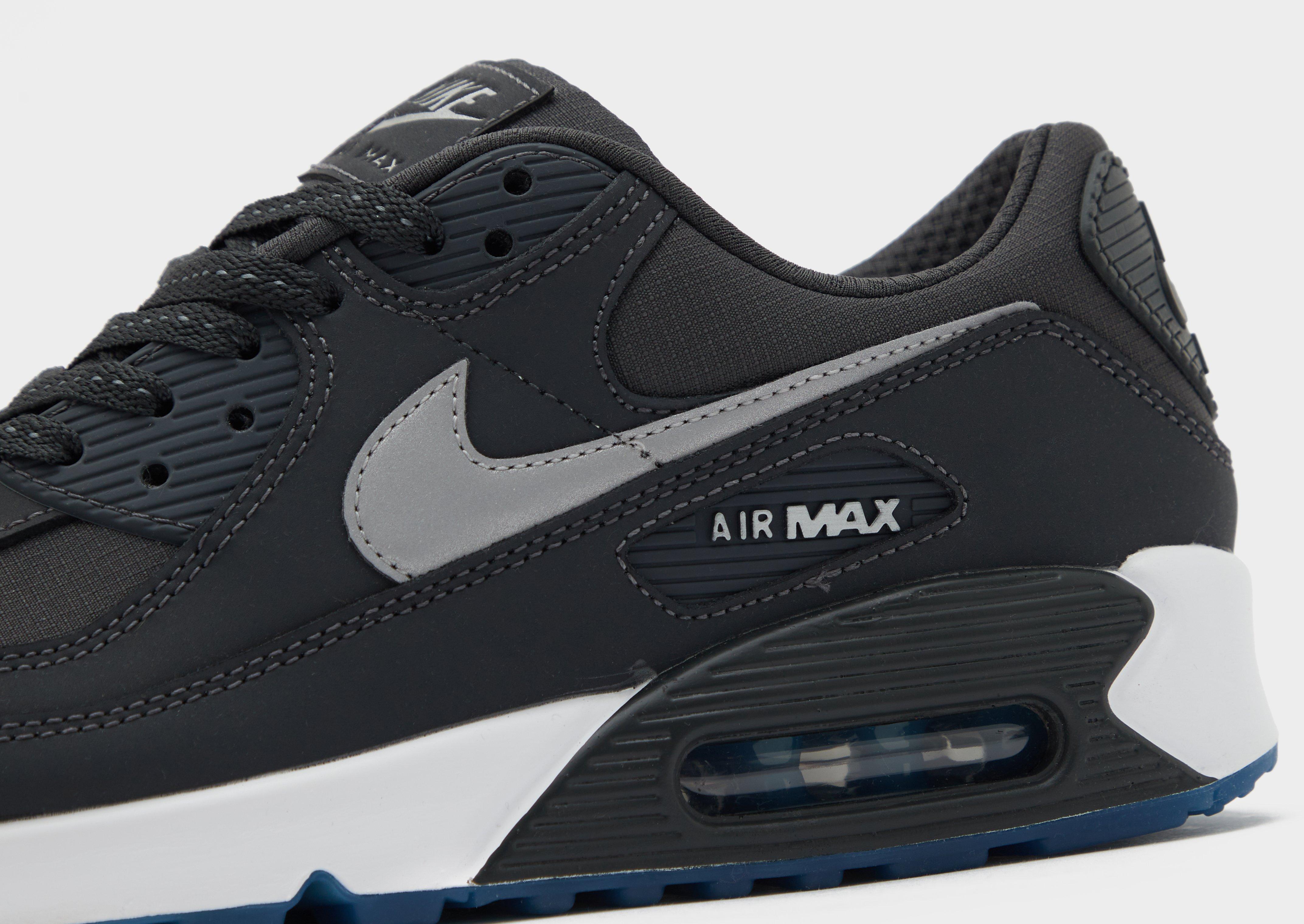 Anthracite Industrial Blue White Reflect Silver Nike Air Max 90 