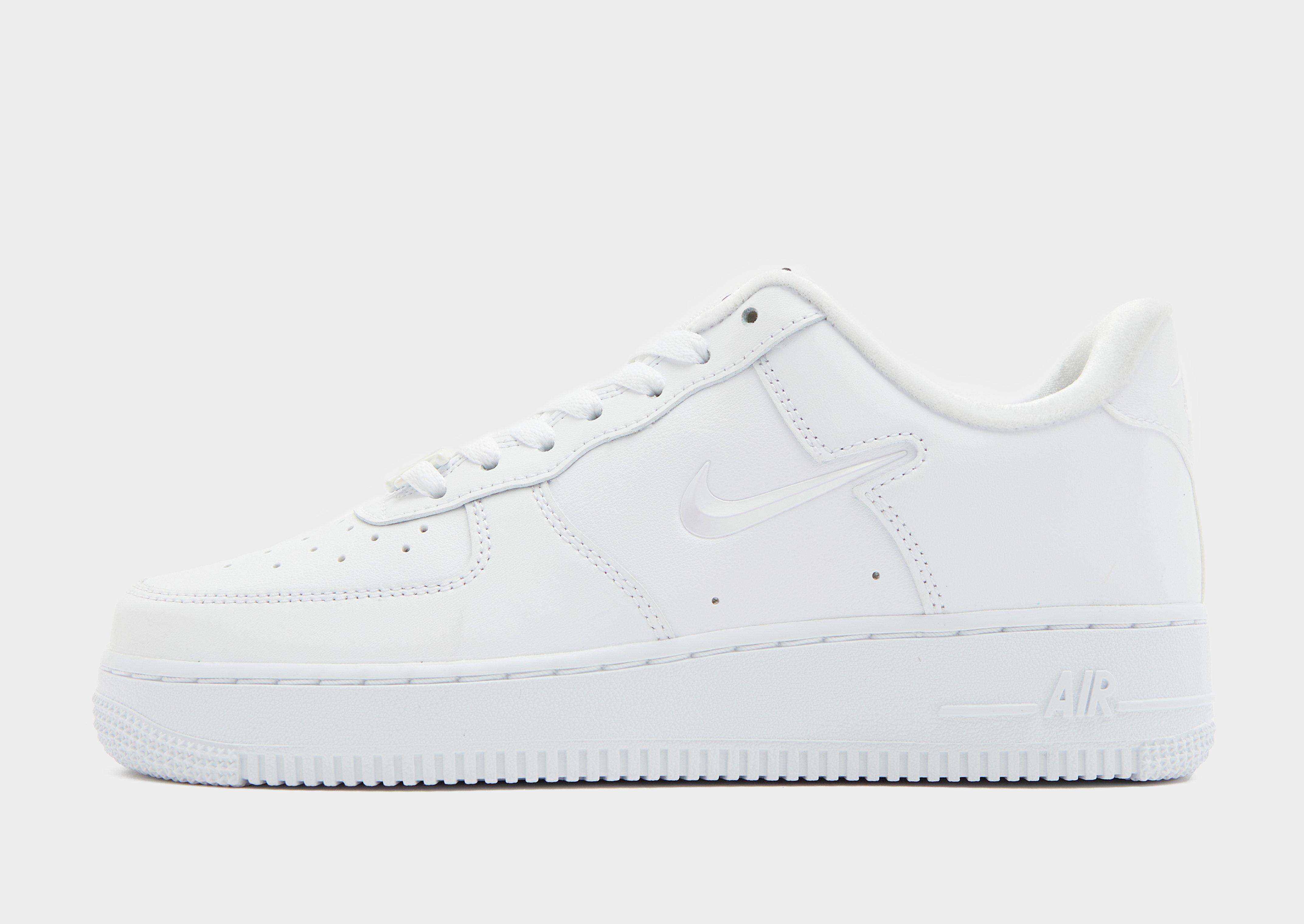 Nike white studded cheap air force 1 trainers